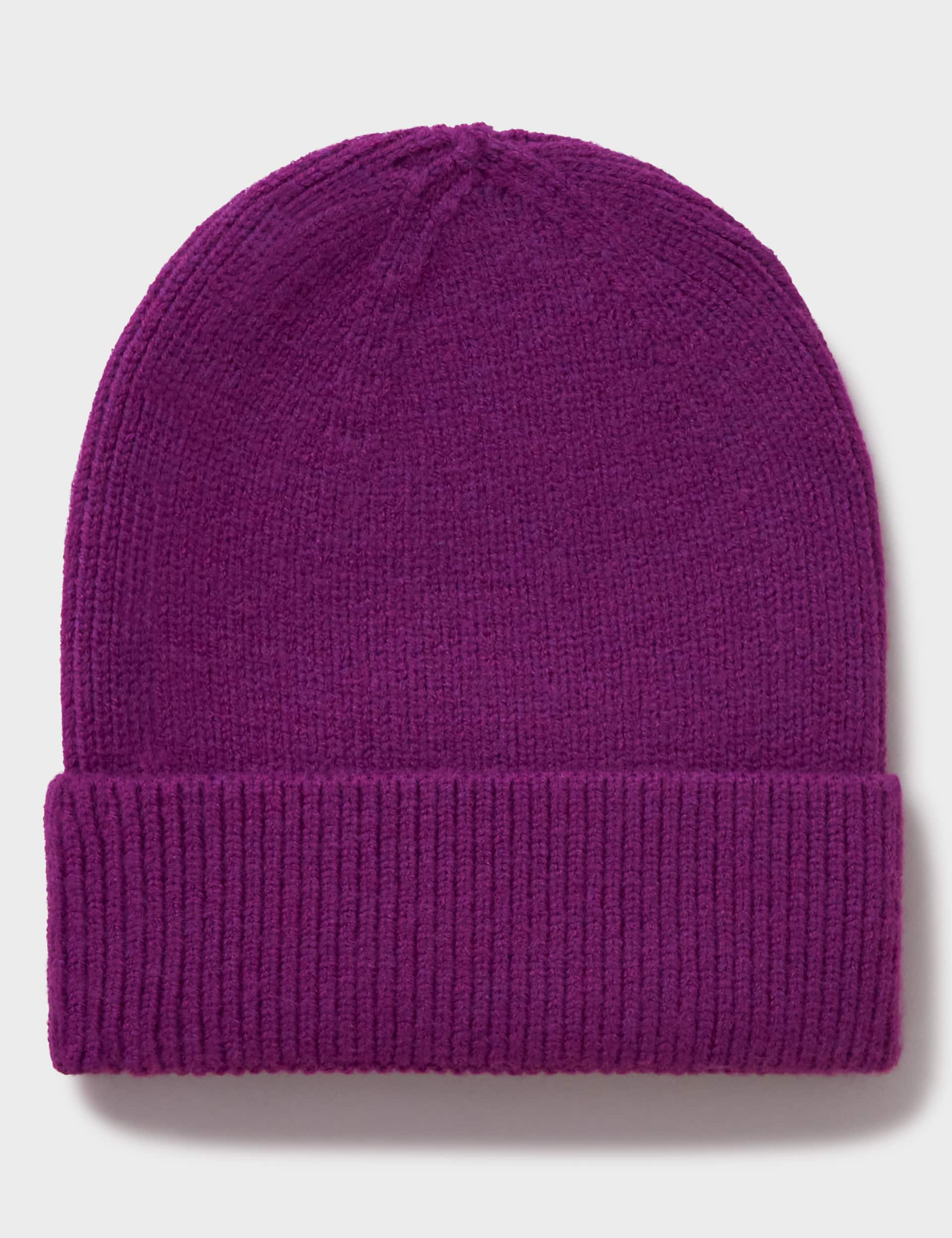 Crew Clothing Women's Knitted Beanie Hat - Pink, Pink