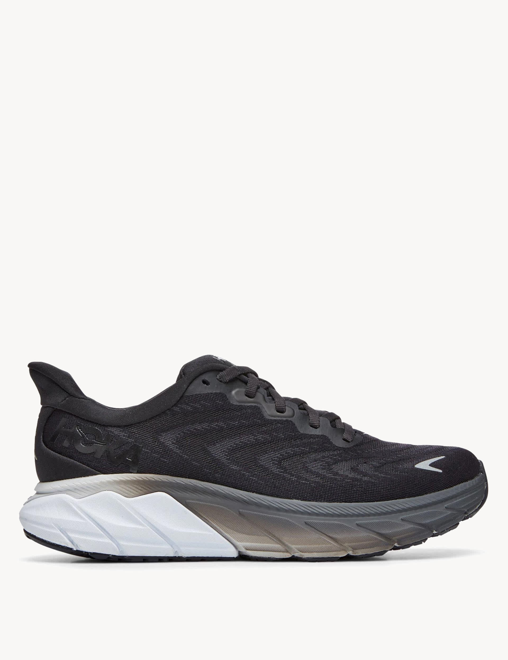 Hoka Women's Arahi 6 Trainers - 4 - Black Mix, Black Mix