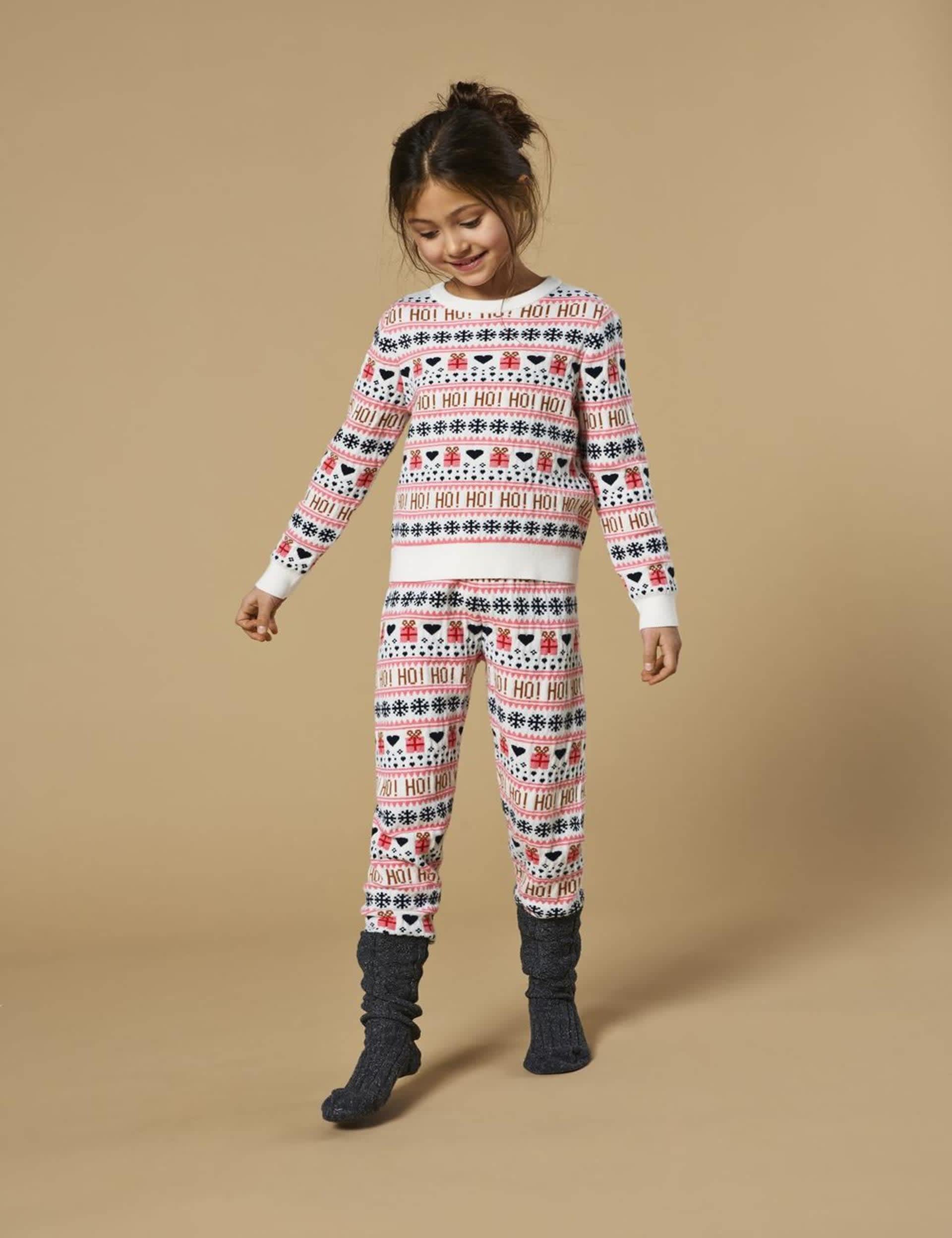 Kids Only Girls Christmas Jumper (7-14 Yrs) - 13-14 - Red Mix, Red Mix