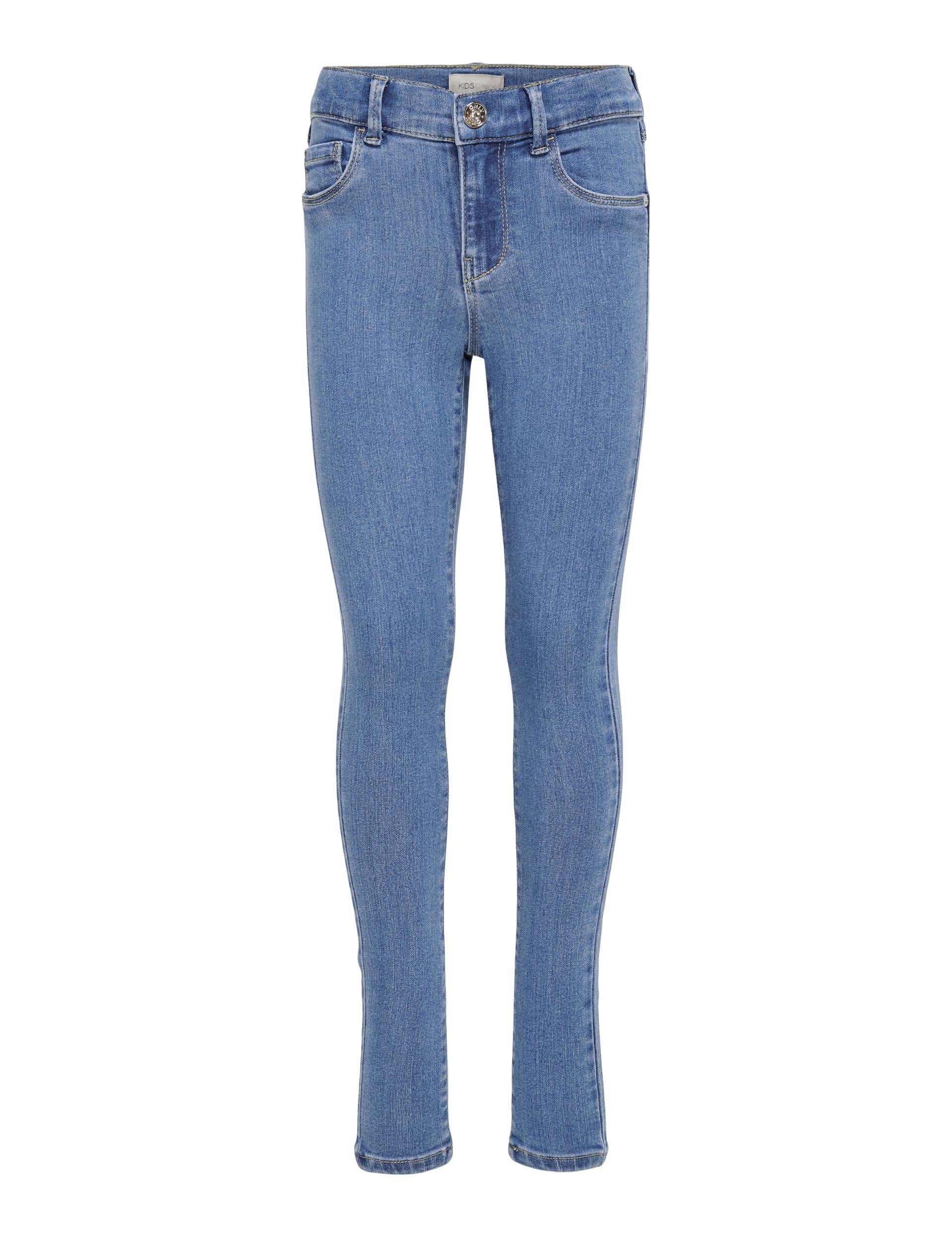 Kids Only Girls Skinny Jeans (8-14 Yrs) - 12y - Med Blue Denim, Med Blue Denim,Black