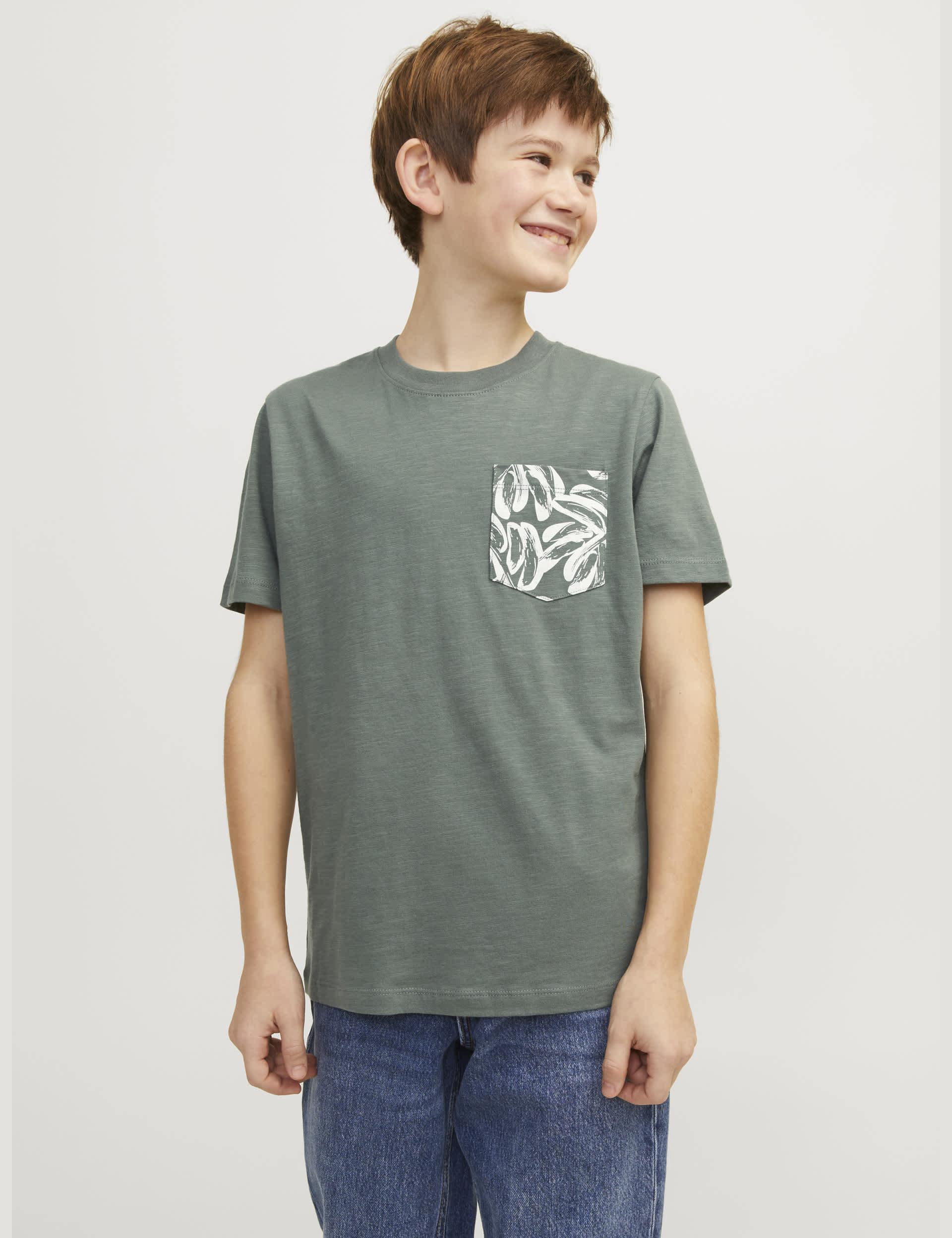 Jack & Jones Junior Boys Pure Cotton T-Shirt (8-16 Yrs)