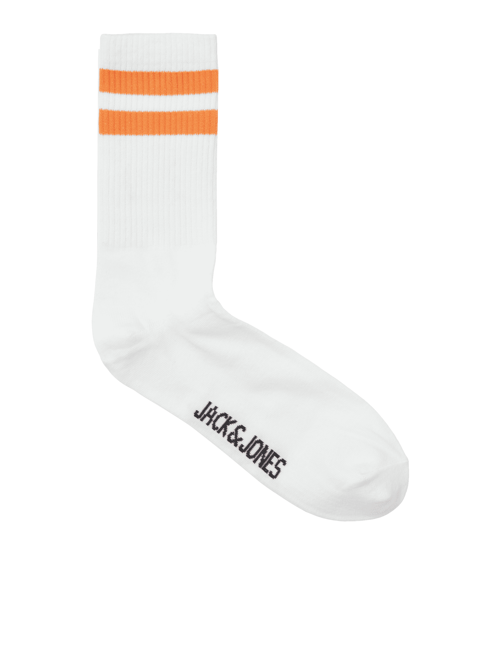 Jack & Jones Junior Boys 5pk Cotton Rich Striped Socks (1-9 Yrs) - 5-9 - Multi, Multi