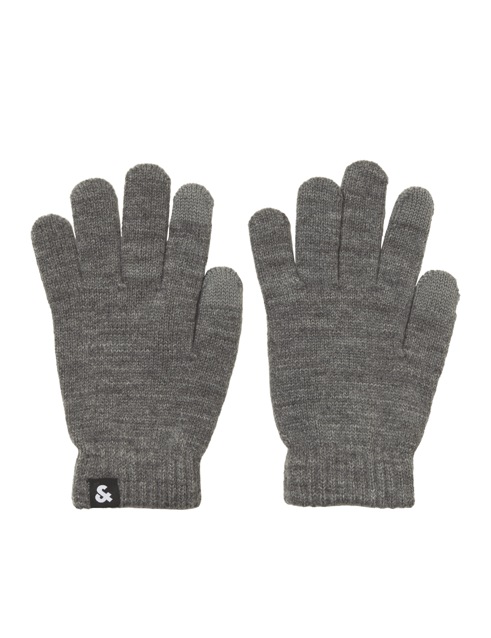 Jack & Jones Junior Kids Gloves - L-XL - Grey, Black,Grey