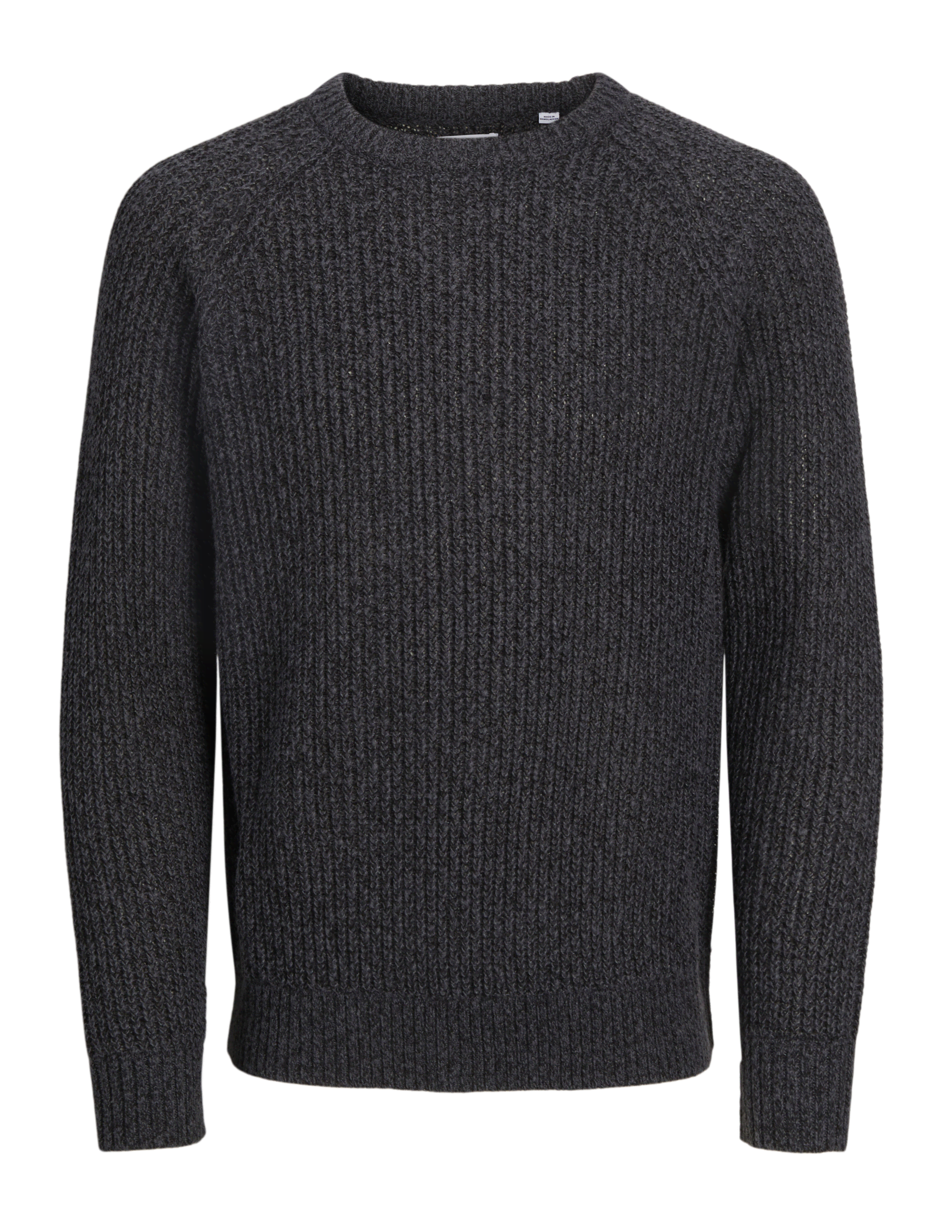 Jack & Jones Junior Boys Knitted Jumper (8-16 Yrs) - 16y - Black, Grey,Black