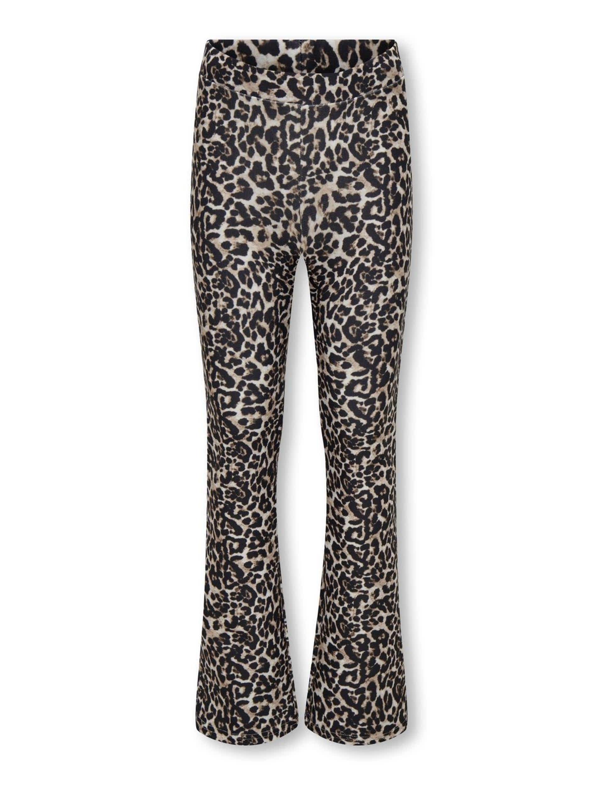 Kids Only Girls Animal Print Flared Leggings (8-14 Yrs)