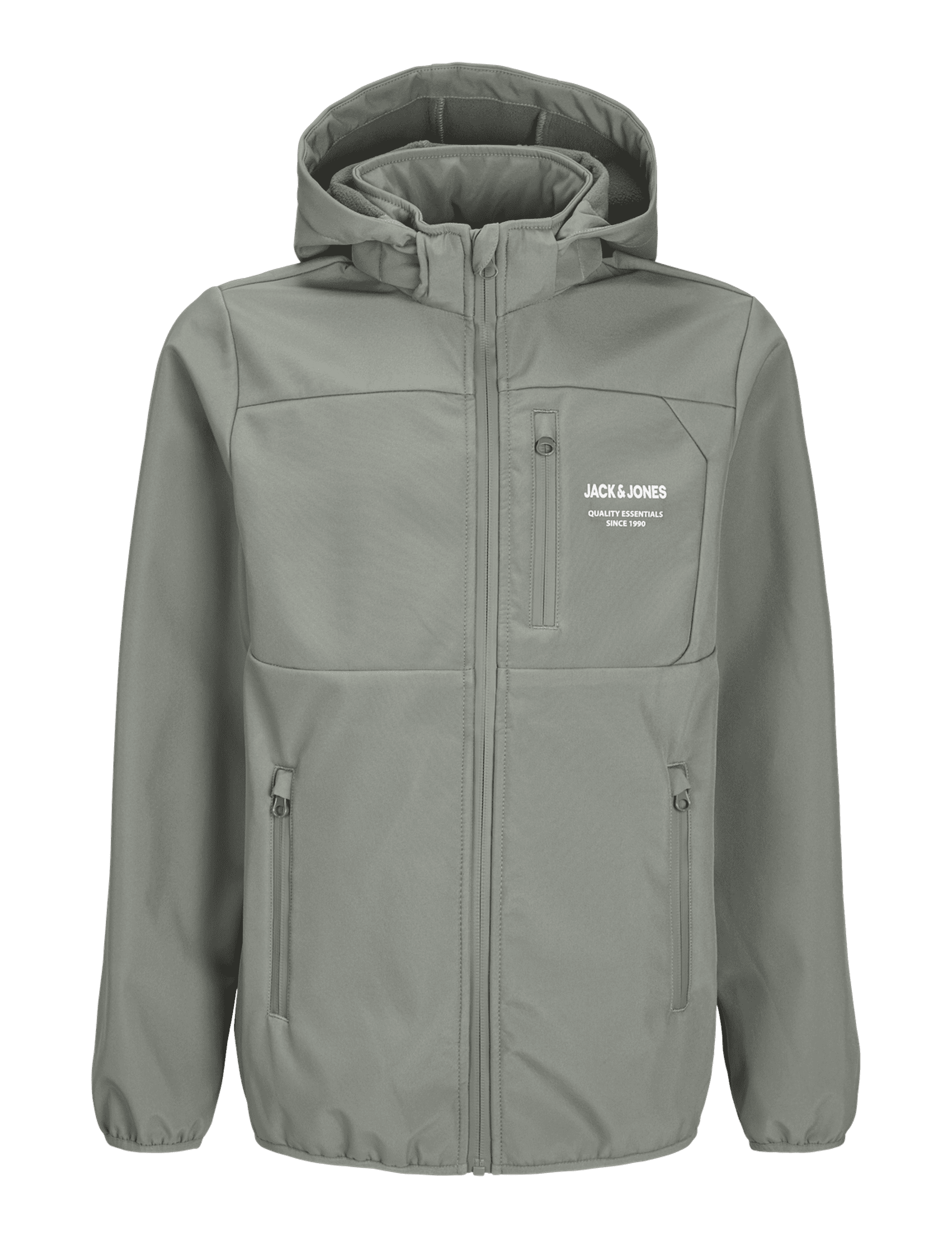 Jack & Jones Junior Boys Hooded Raincoat (8-16 Yrs) - 12y - Light Green, Light Green