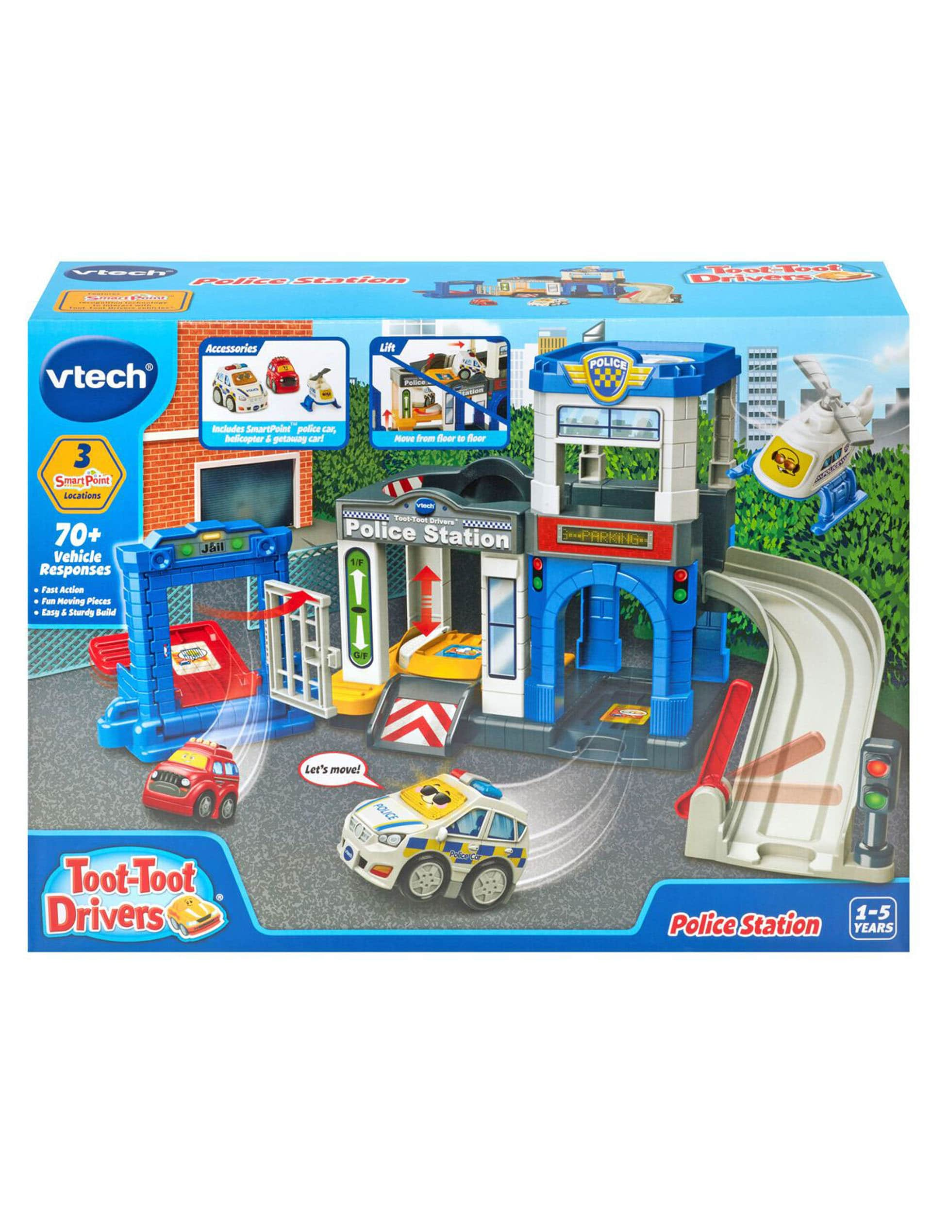 Vtech Toot-Toot Drivers Police Station (1-5 Yrs)