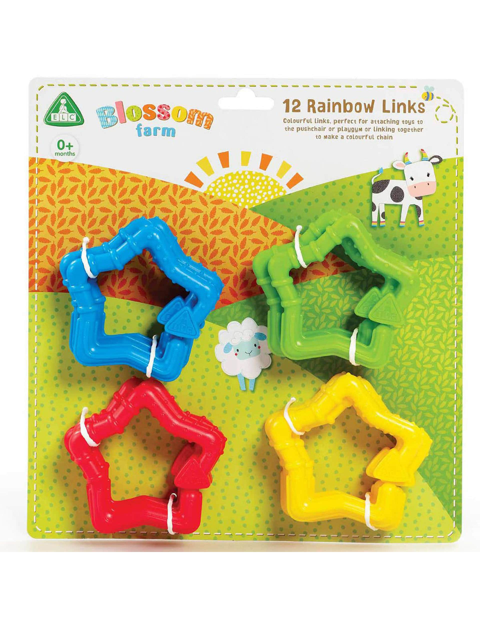 Early Learning Centre Blossom Farm 12 Rainbow Links Set (0-3Yrs)