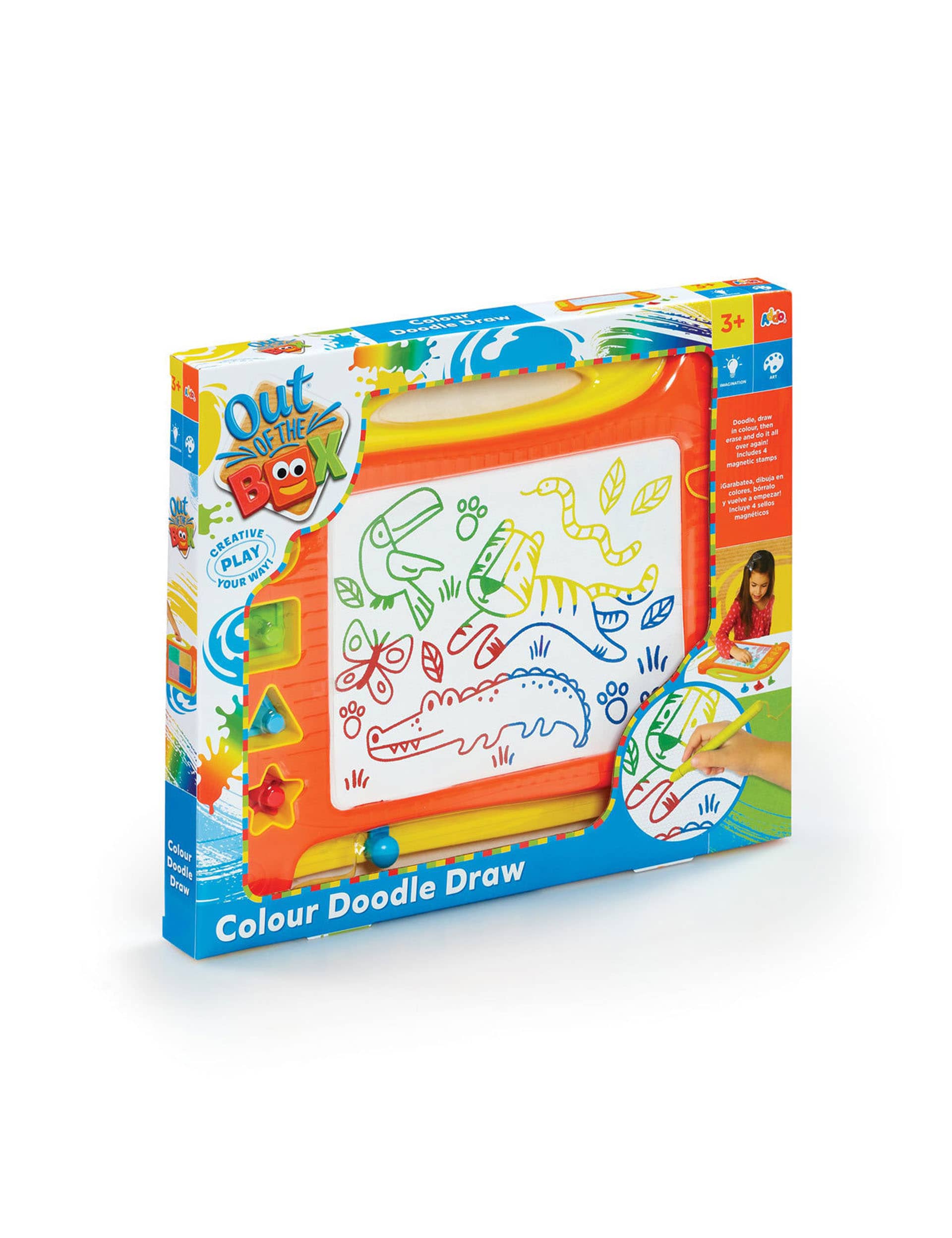 Out Of The Box Doodle Colour Drawing Board (3-6 Yrs)