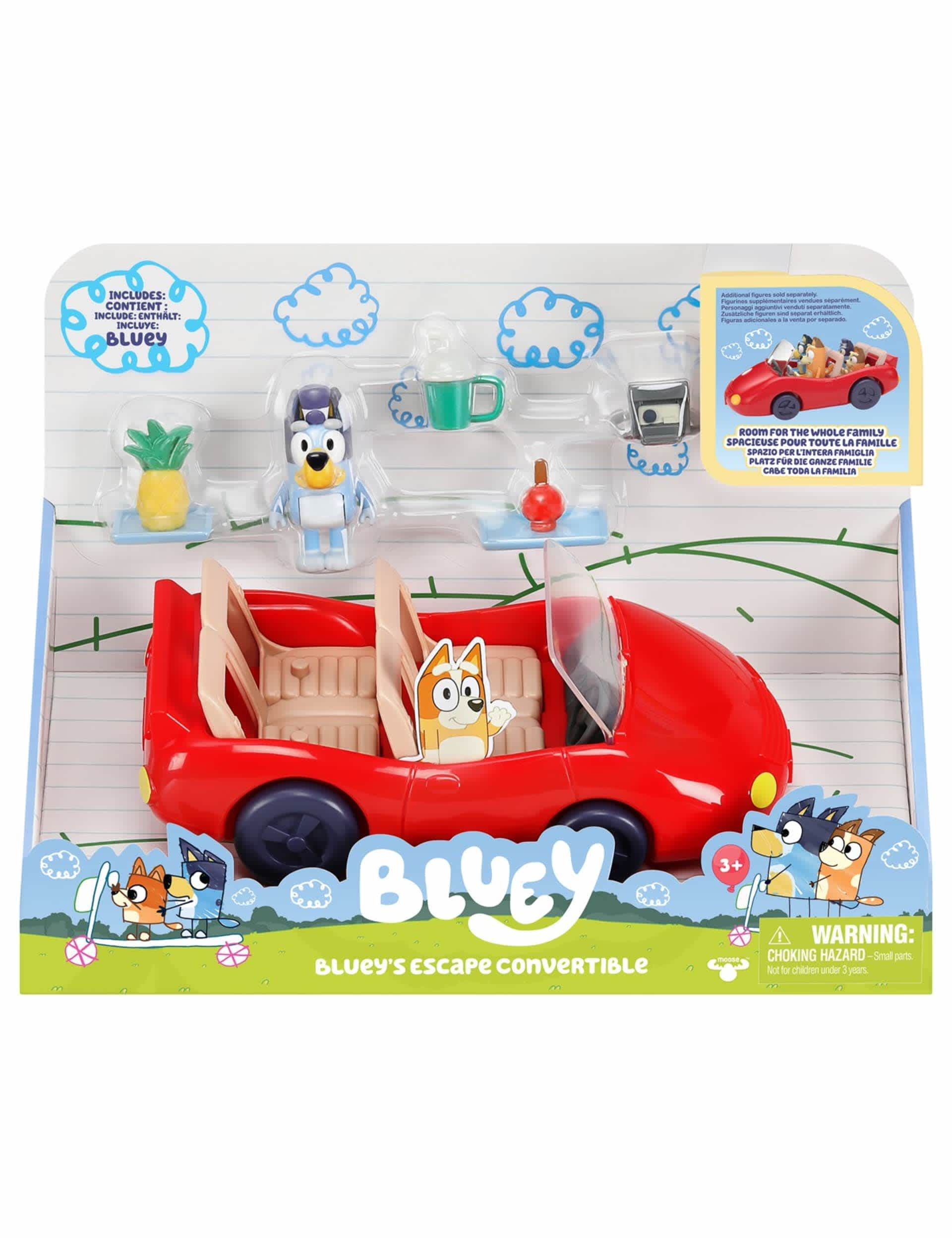 Bluey Escape Convertible Playset (3-6 Yrs)