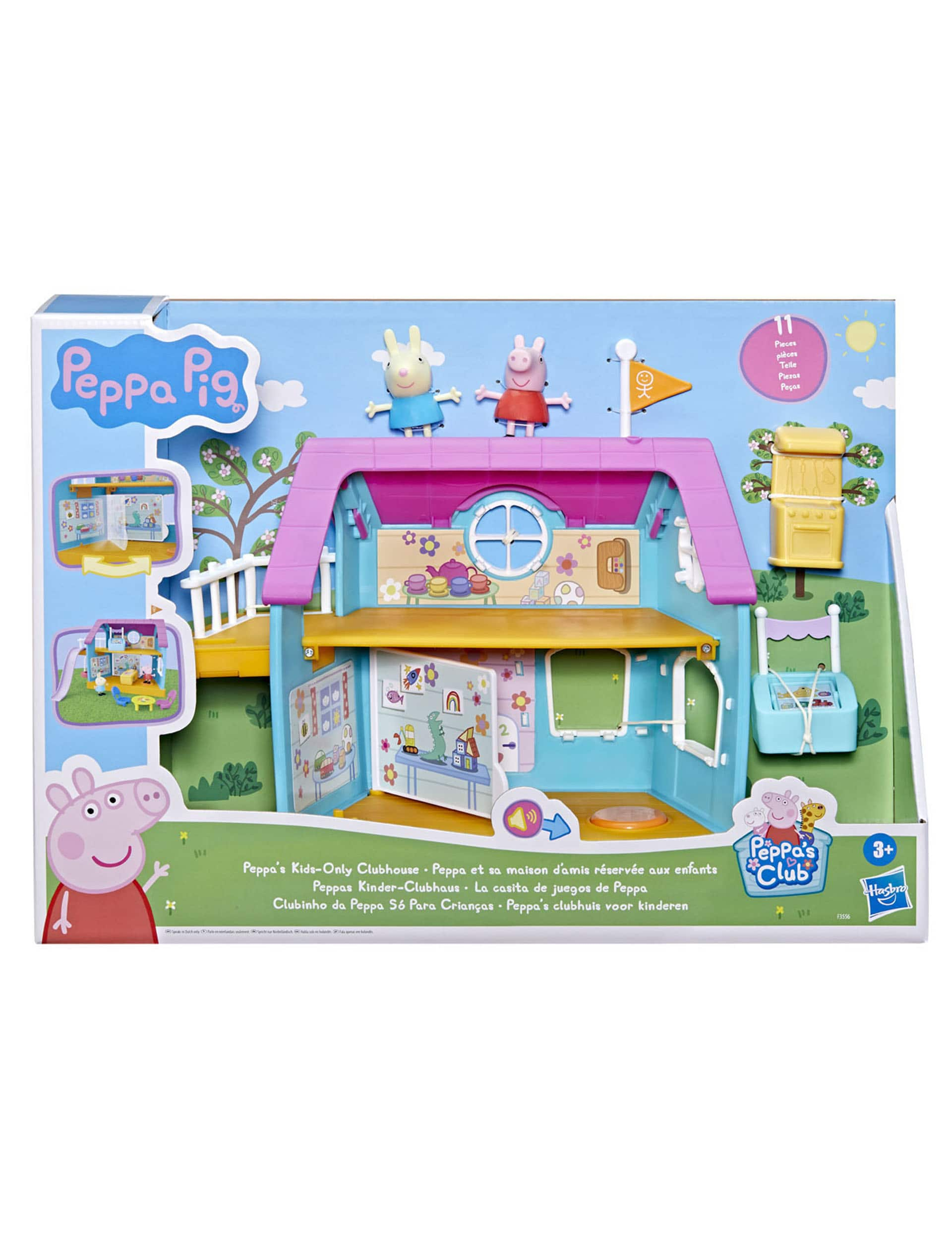 Peppa Pig Clubhouse Playset (3-6 Yrs)