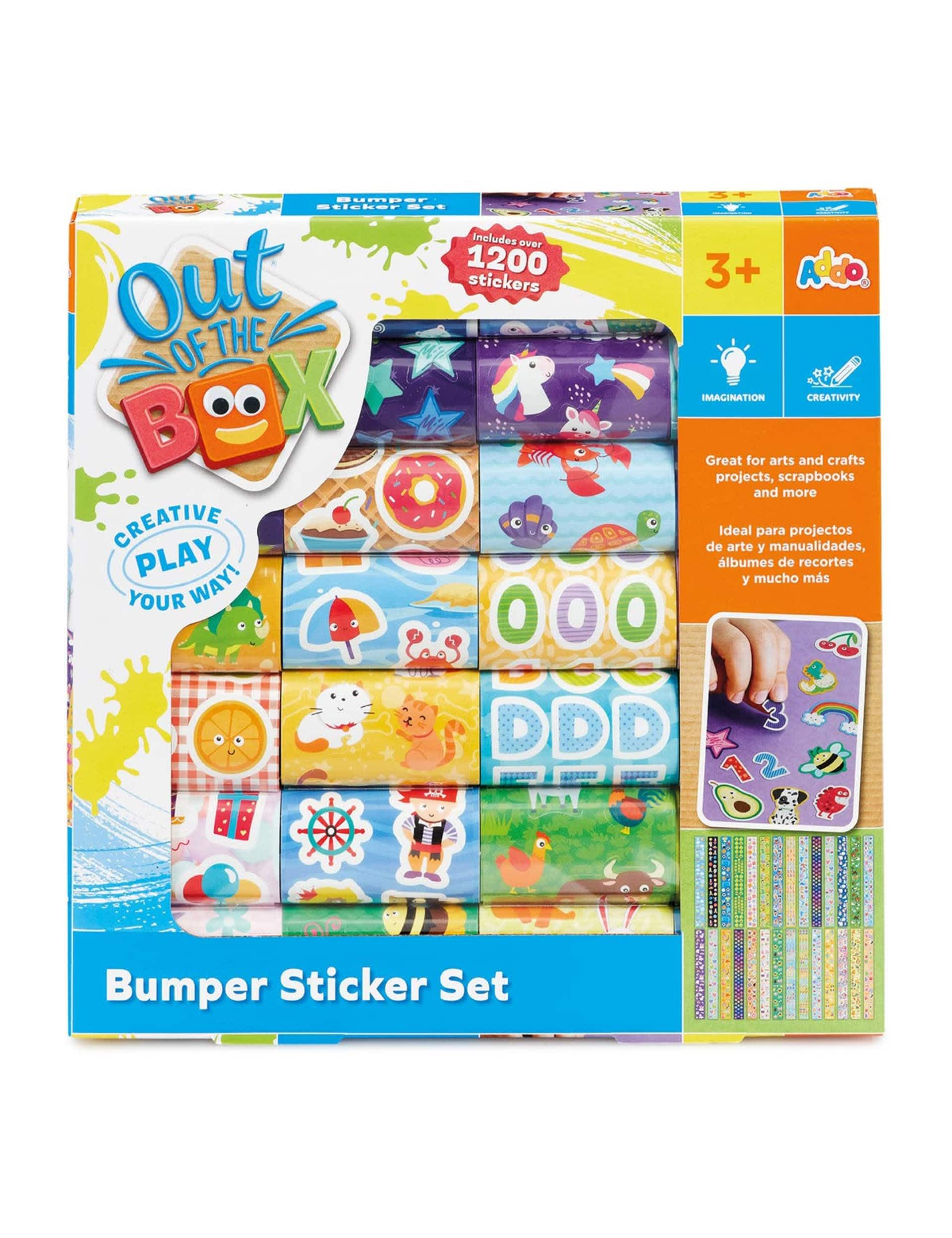 Out Of The Box Bumper Sticker Set (3-6 Yrs)