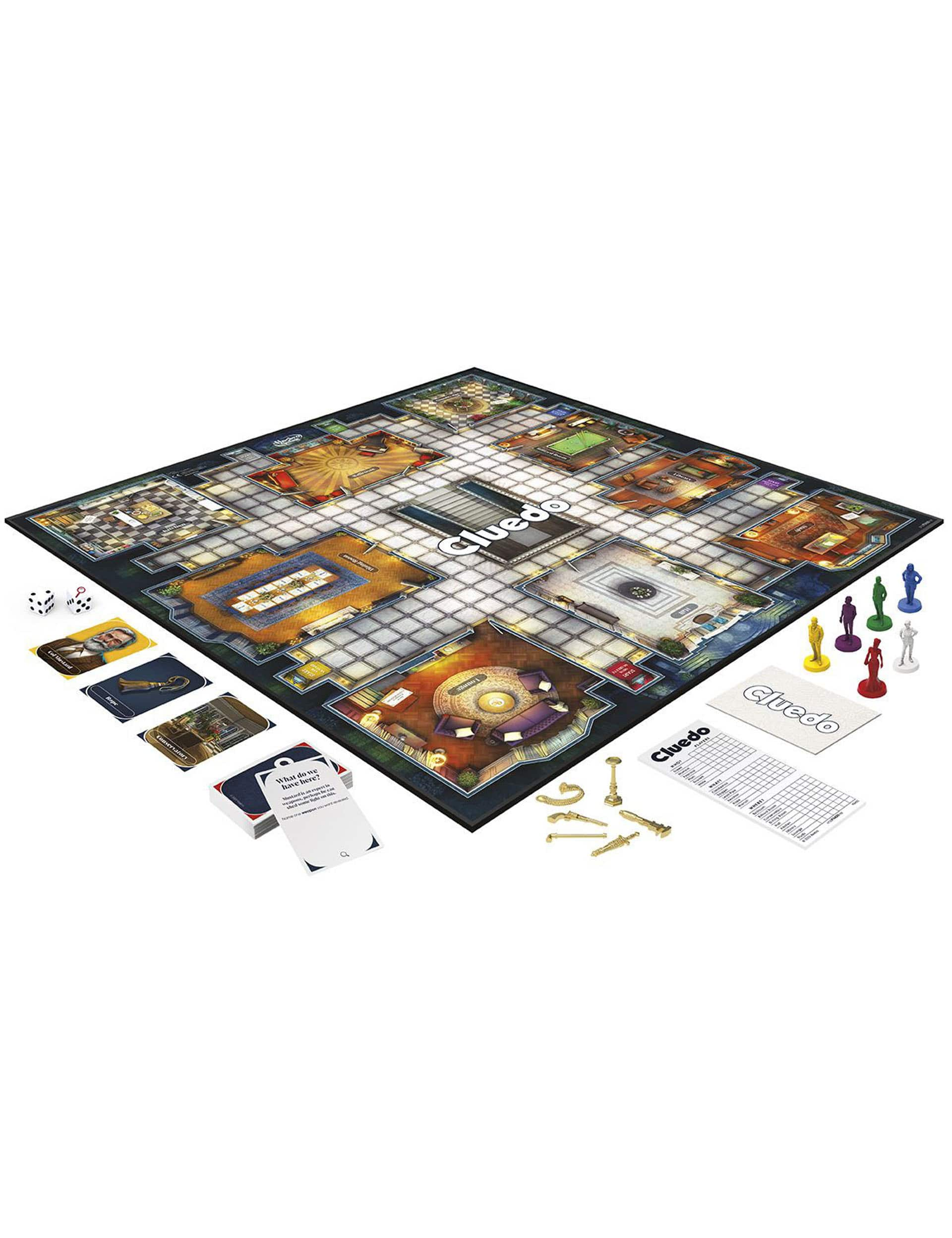 Hasbro Gaming Cluedo Classic 2023 Edition Board Game (8+ Yrs)