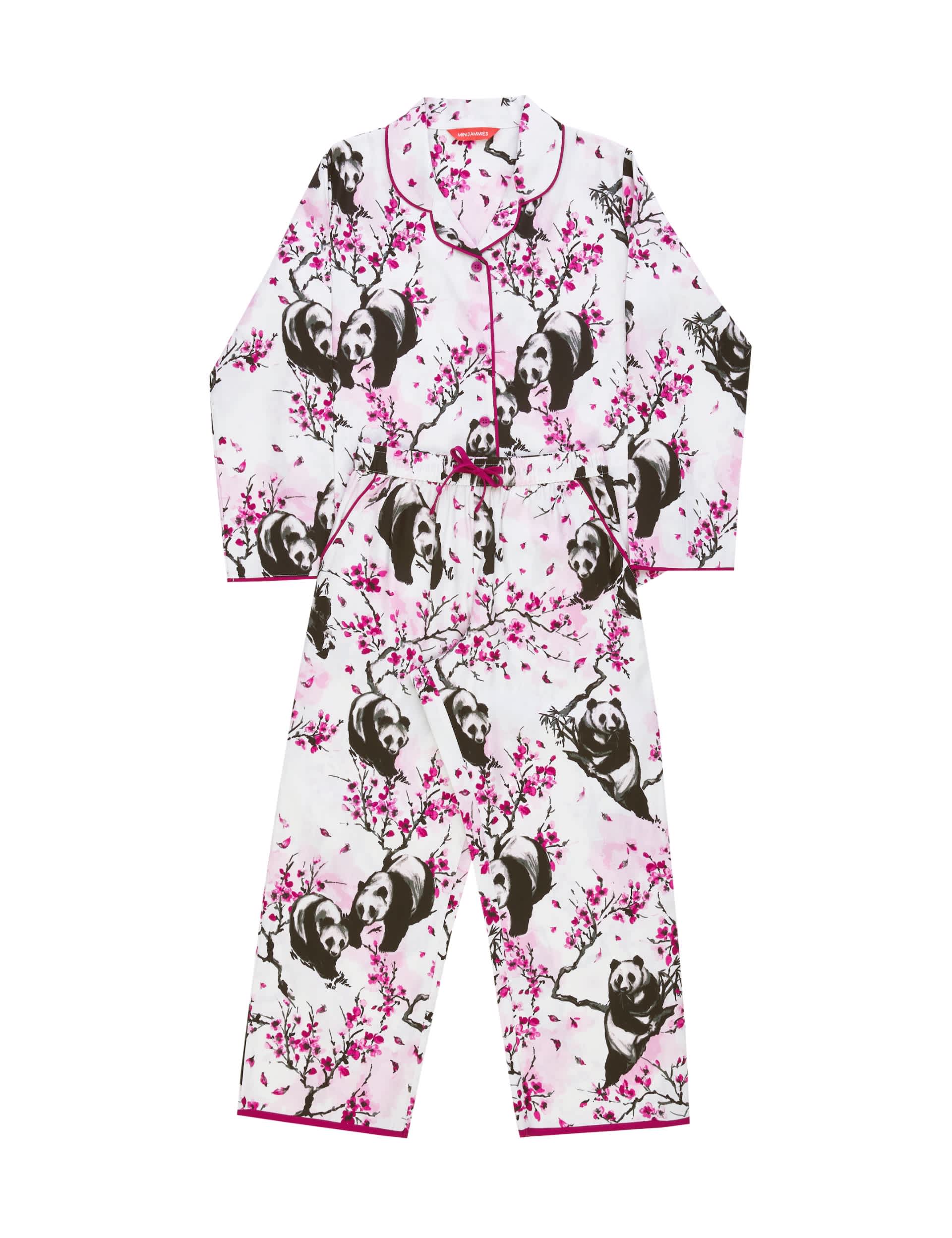 Cyberjammies Girls Panda Pyjamas (2-13 Yrs) - 2-3 Y - Pink Mix, Pink Mix