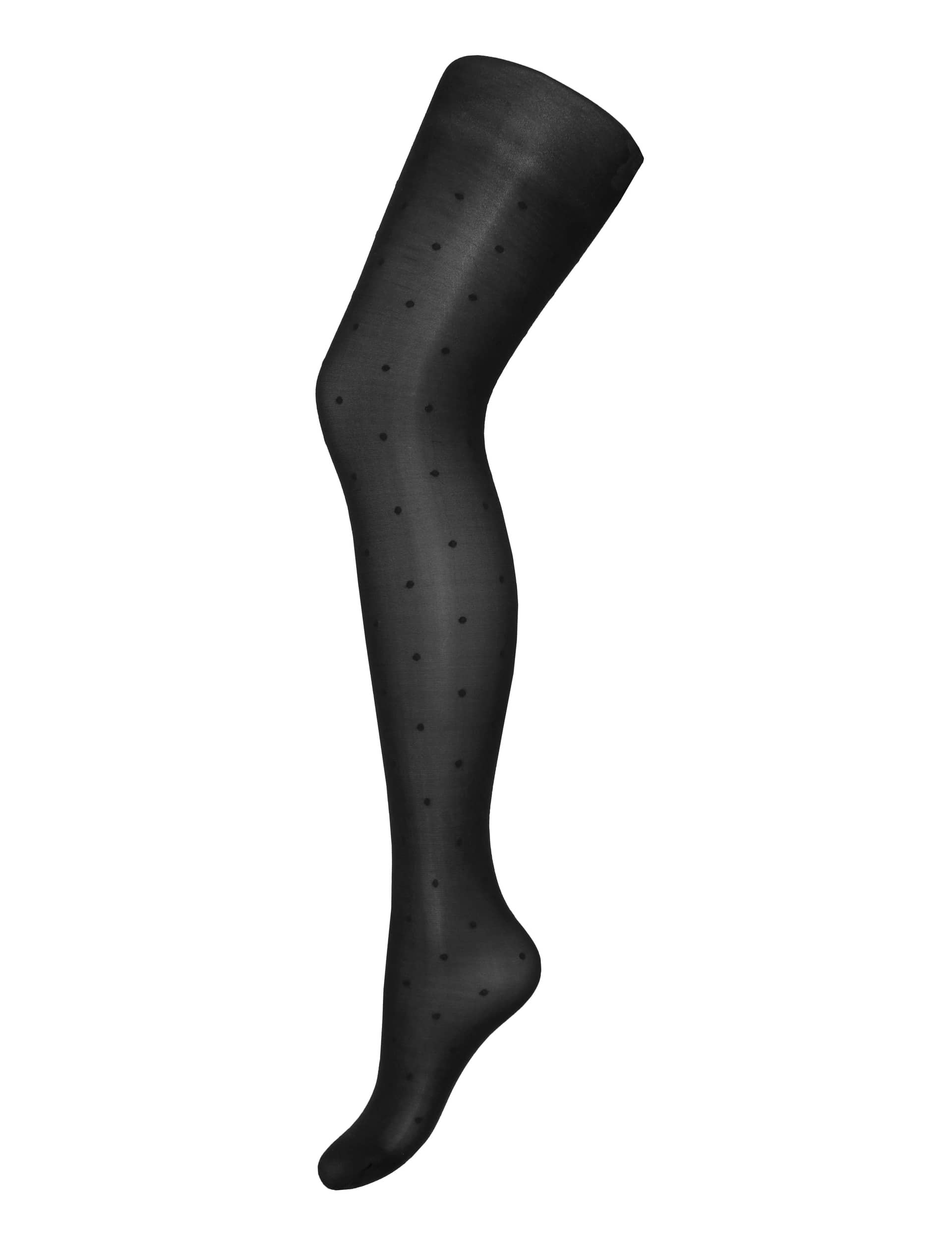 Pour Moi Women's 20 Denier Polka Dot Tights - Black, Black