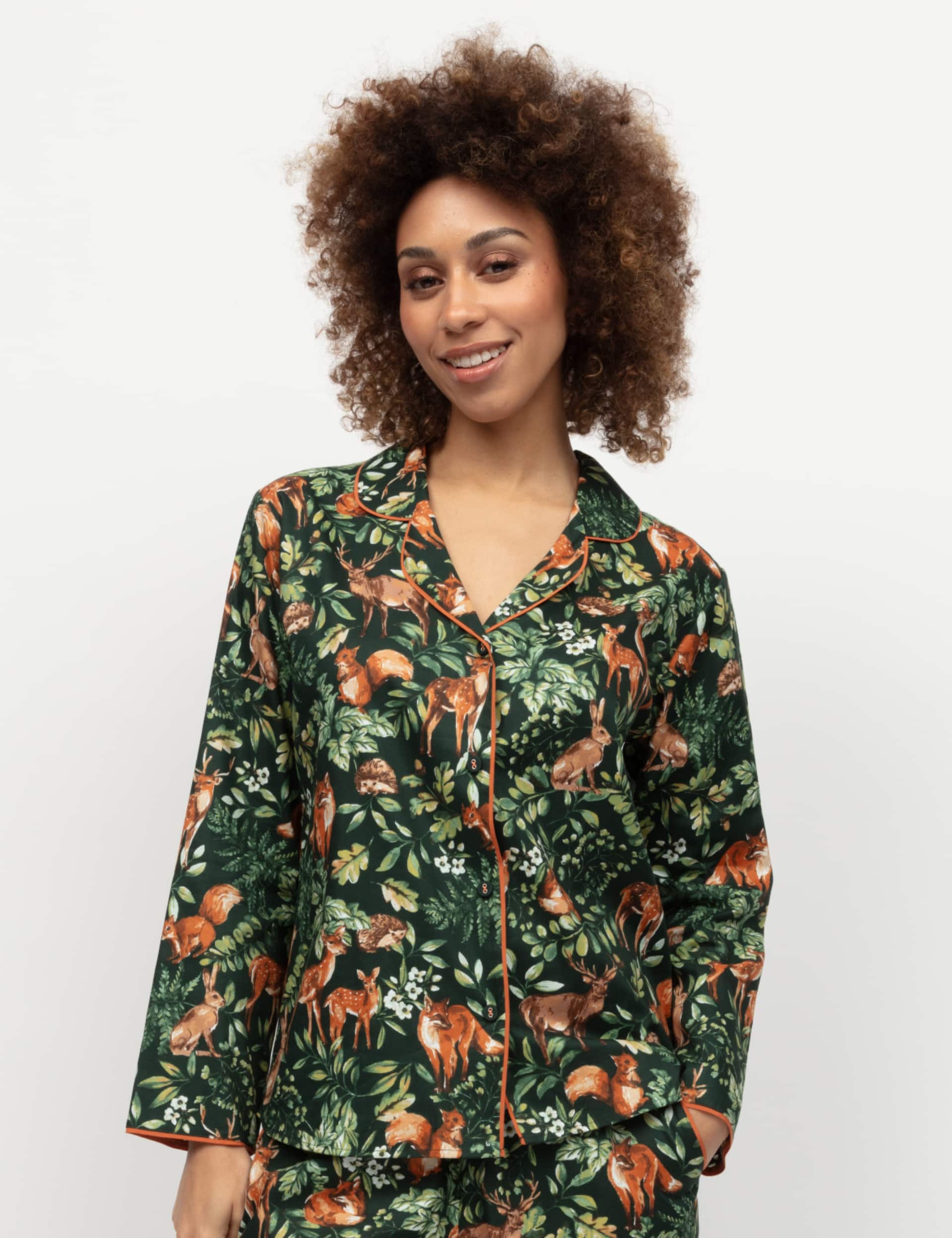 Cyberjammies Women's Cotton Rich Pyjama Top