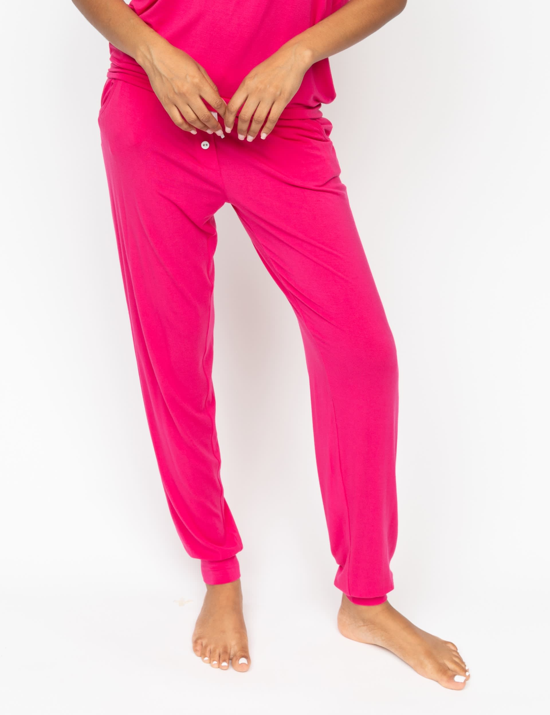 Cyberjammies Women's Jersey Pyjama Bottoms - 14 - Pink, Pink