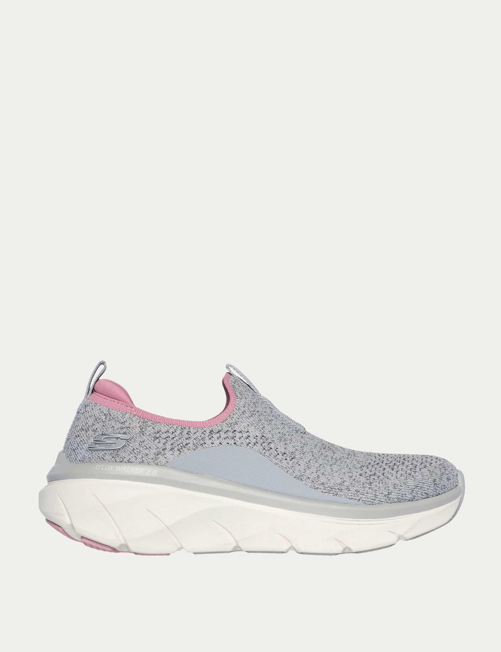 Skechers Women's D'Lux Walker 2.0 Bold State Slip On Trainers