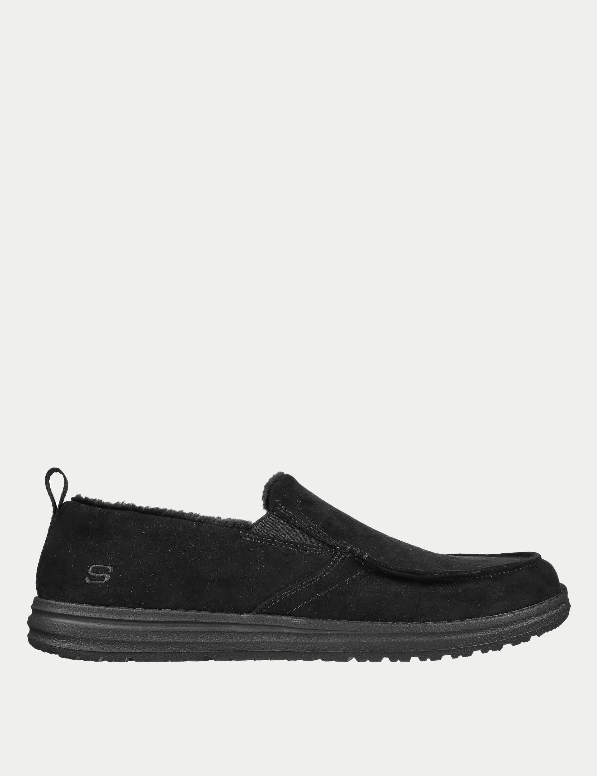 Skechers Men's Melson Willmore Slippers - 9 - Black, Black