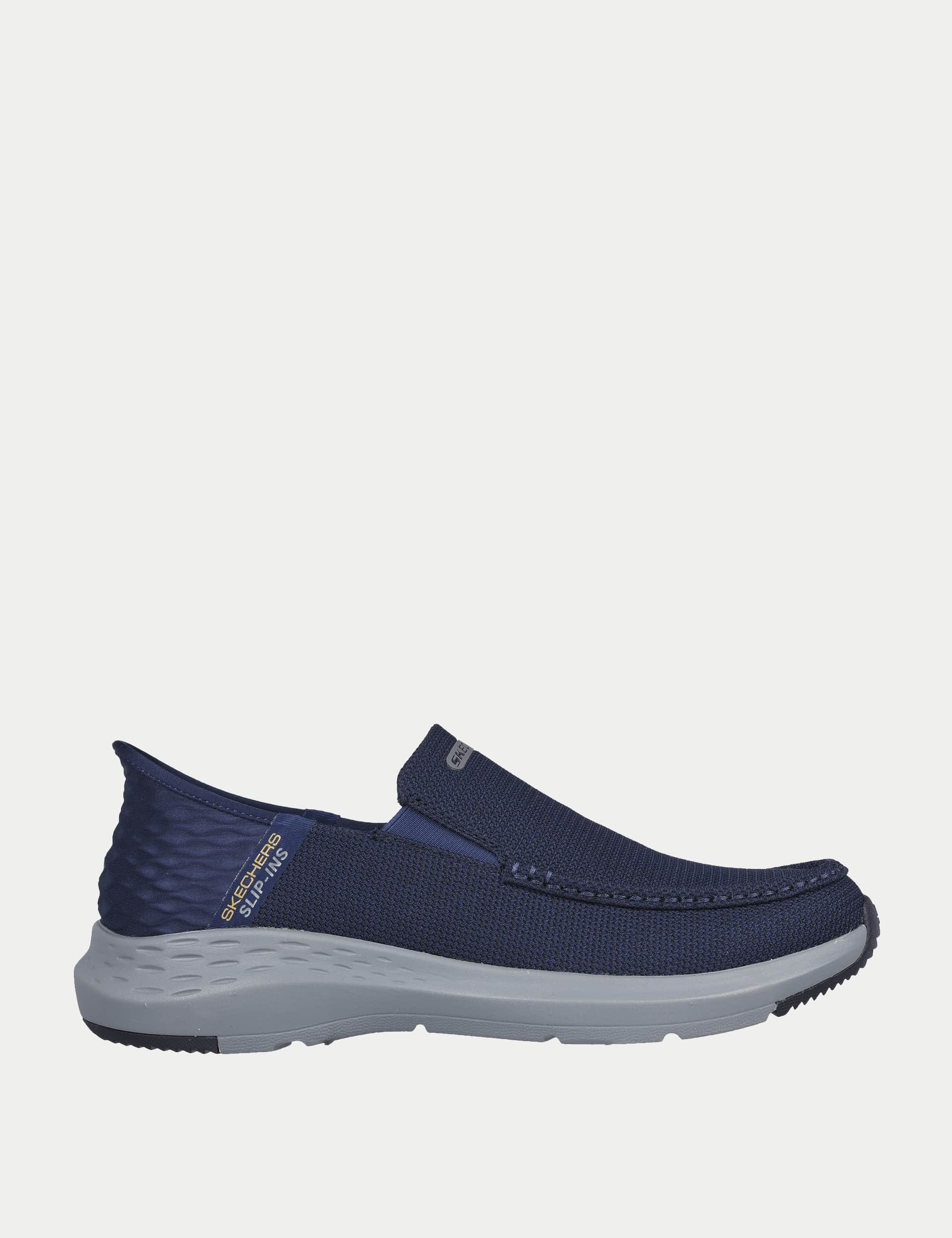 Skechers Men's Parson Ralven Slip-ins Trainers - 8 - Navy, Navy