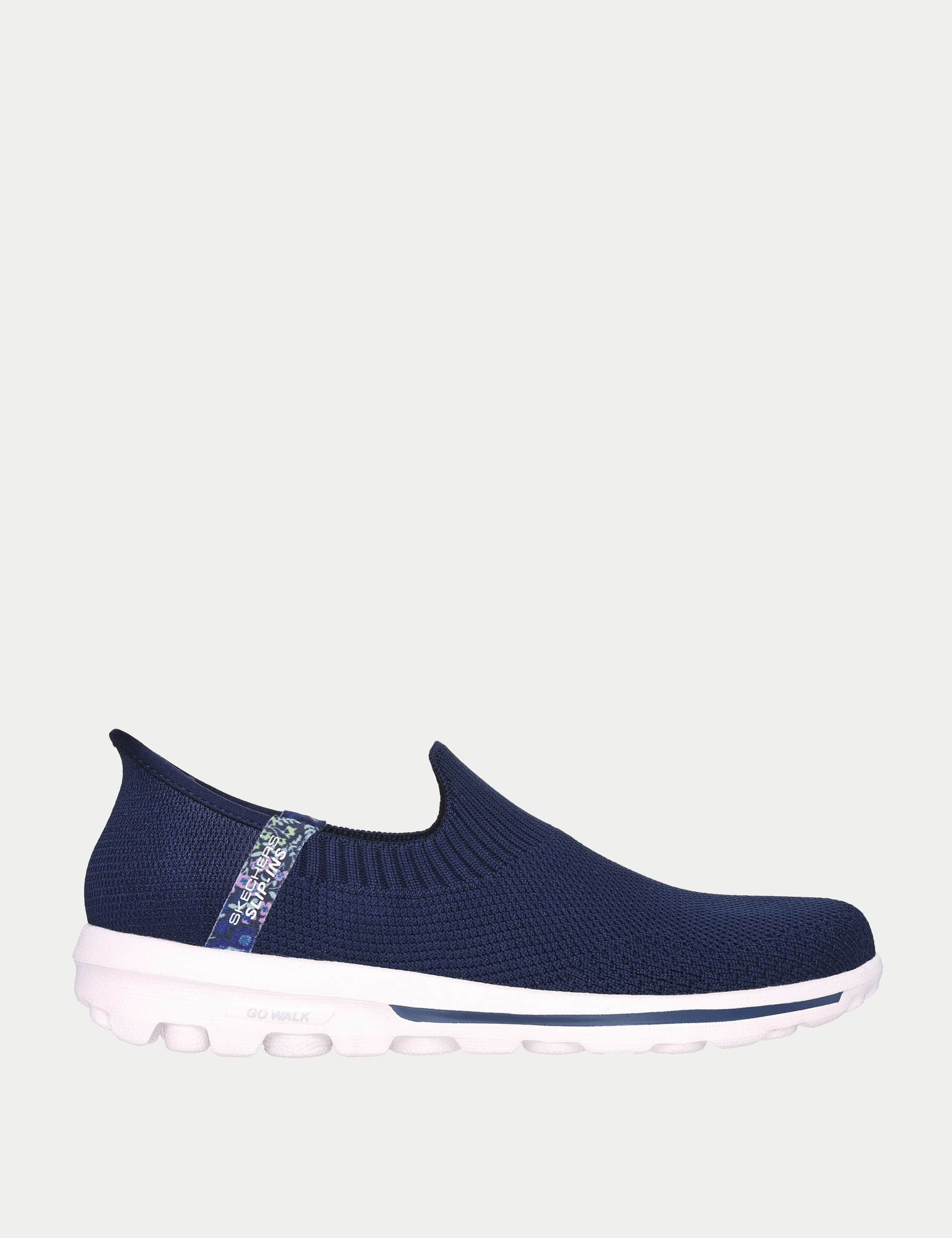 Skechers Women's GOwalk Travel Tahiti Sunset Slip-ins Trainers - 4 - Navy, Navy