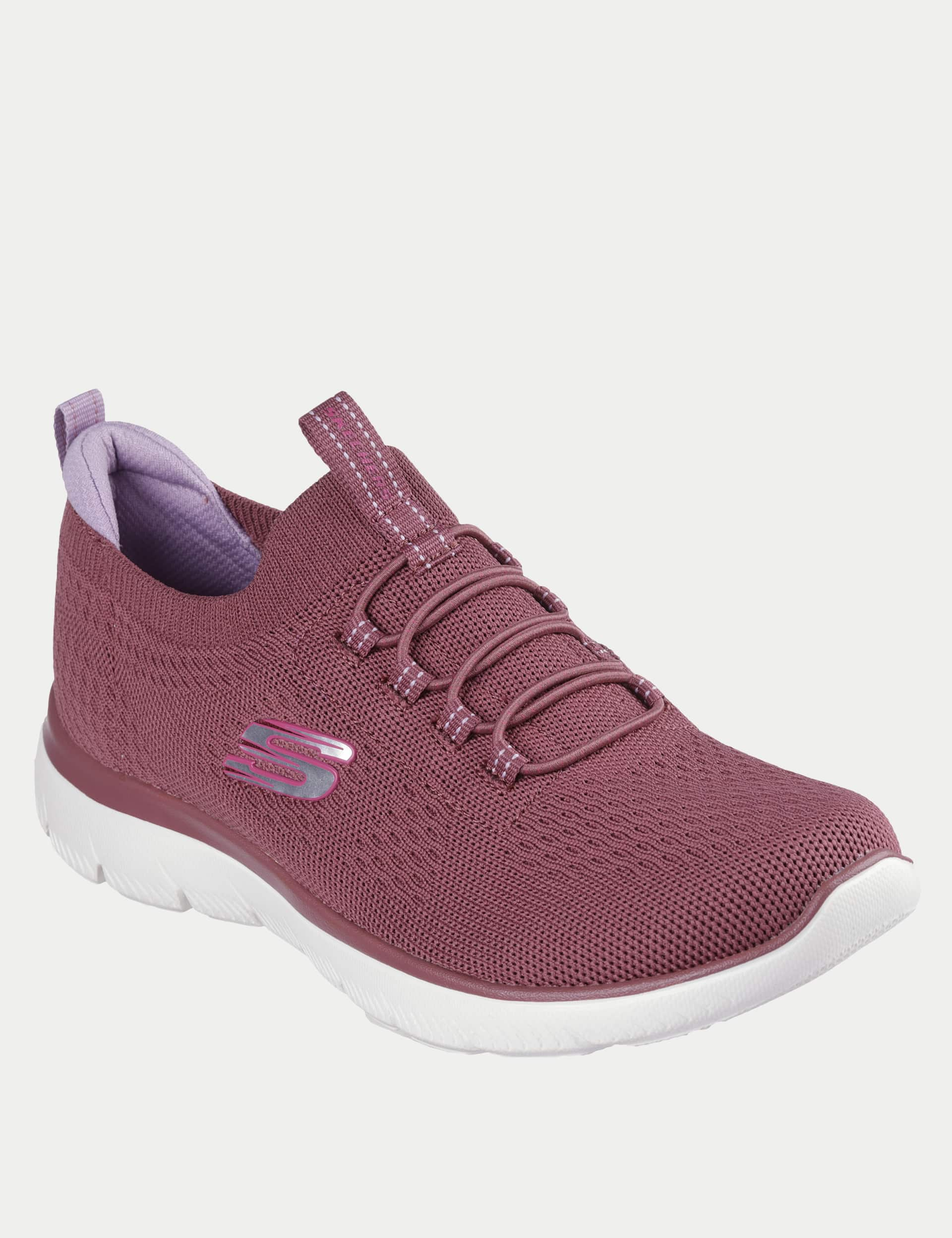 Skechers Women's Summits Top Player Trainers - 4 - Mauve, Mauve