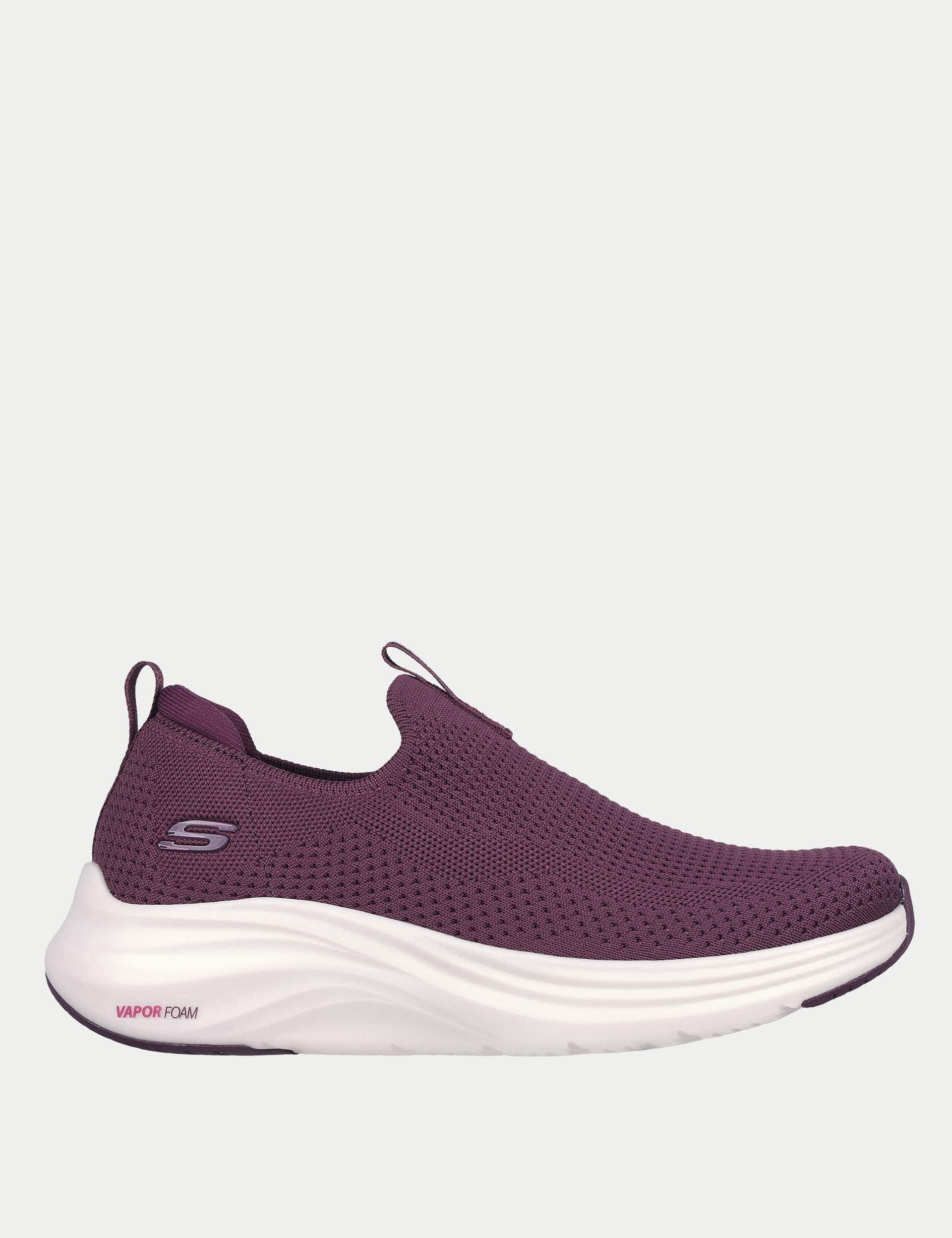 Skechers Women's Vapor Foam True Classic Trainers - 4 - Plum, Plum