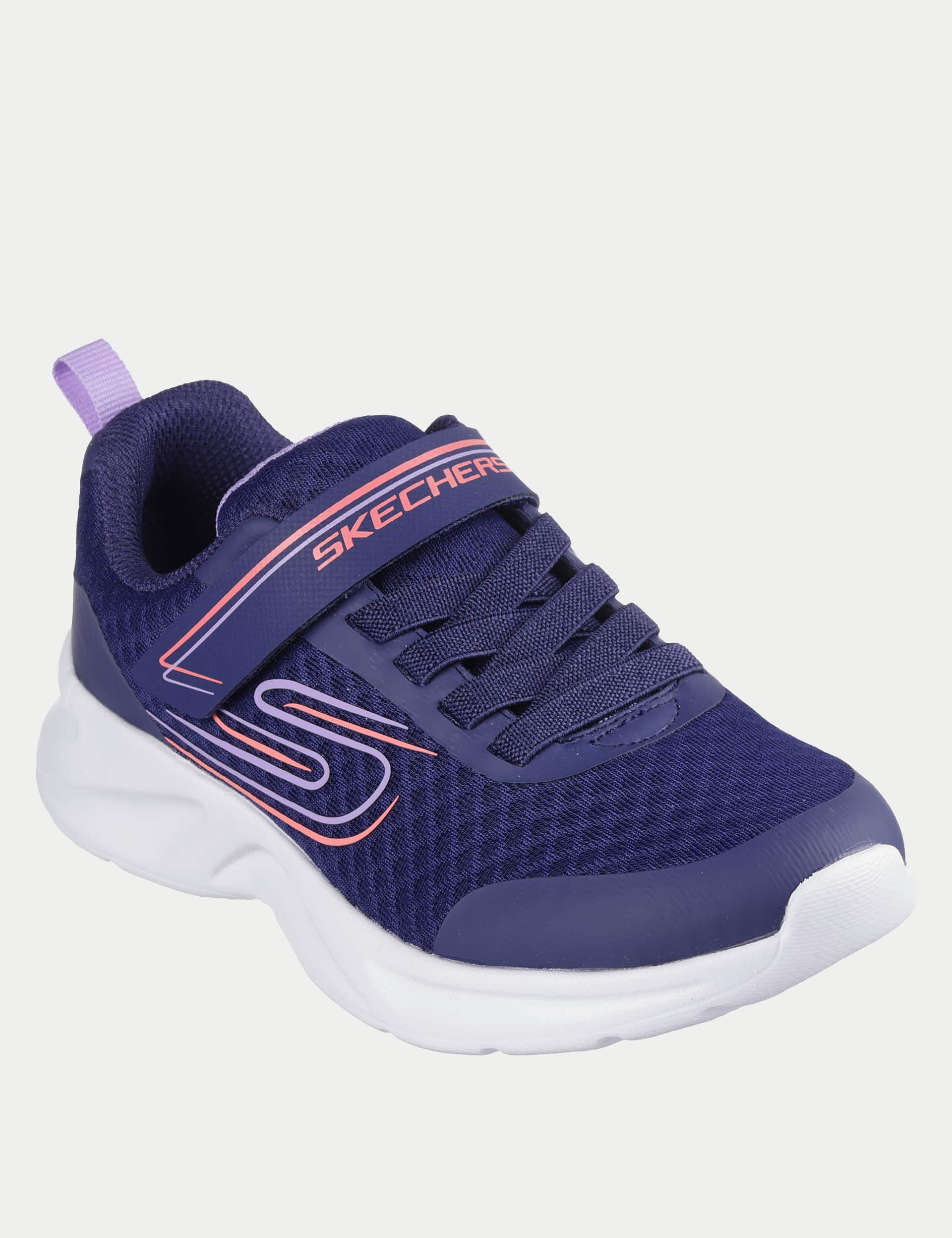 Skechers Kids Dynamatic Trainers (9.5 Small - 3 Large) - Navy, Navy