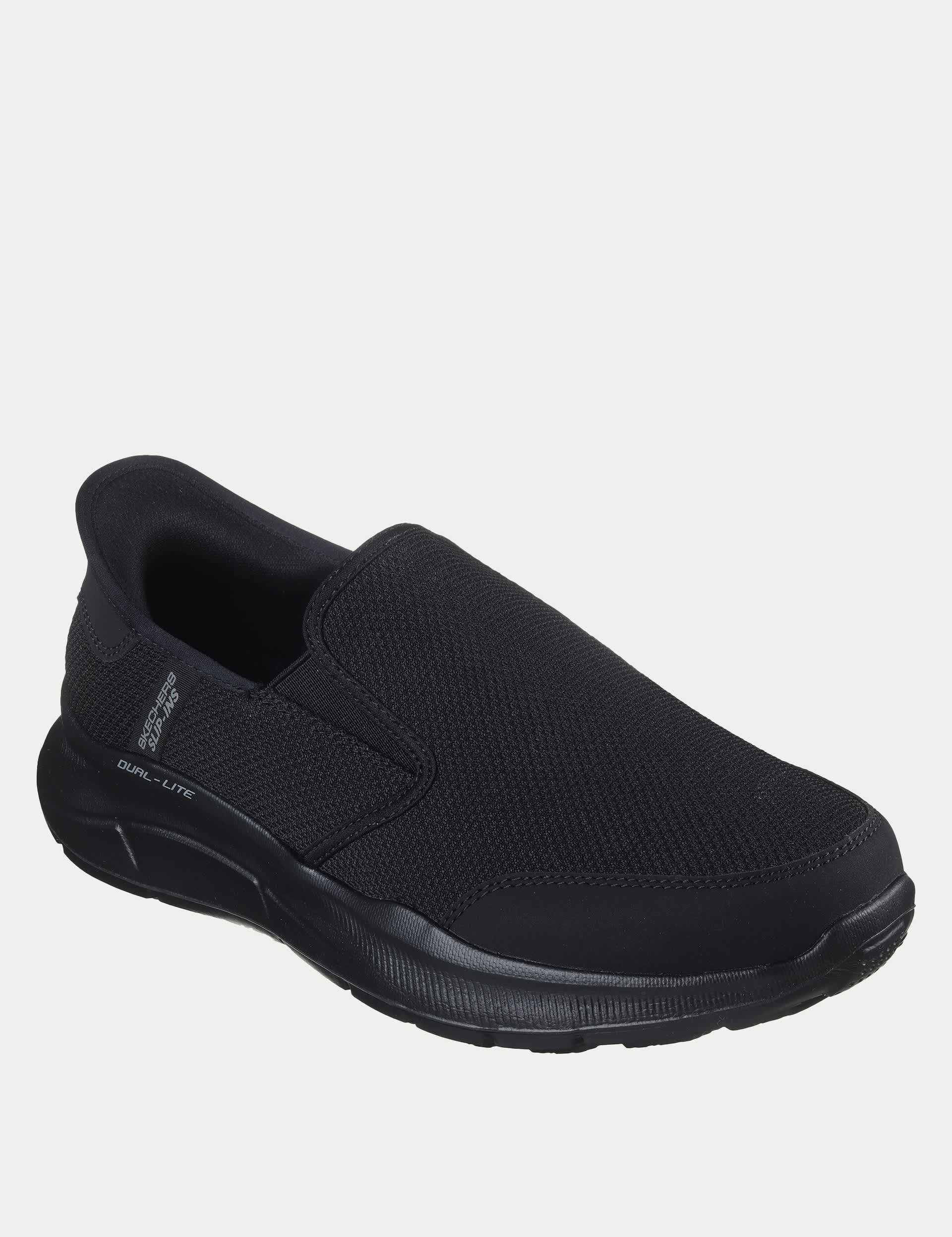 Skechers Men's Equalizer 5.0 Slip-On Trainers - 9 - Black, Black