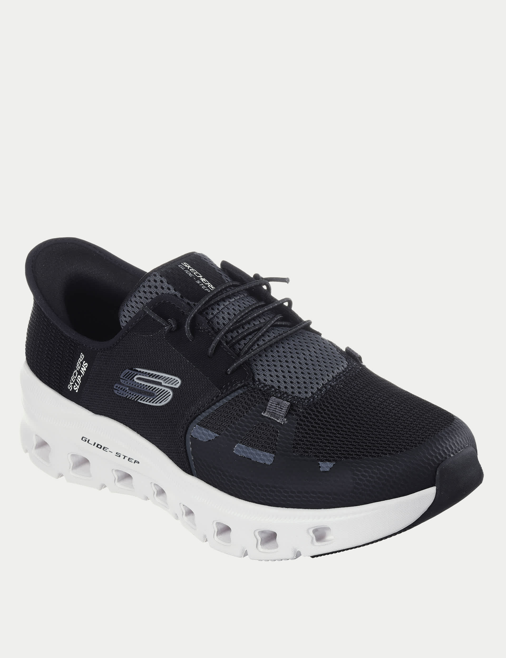 Skechers Men's Glide-Step Pro Trainers - 8 - Black, Navy,Black