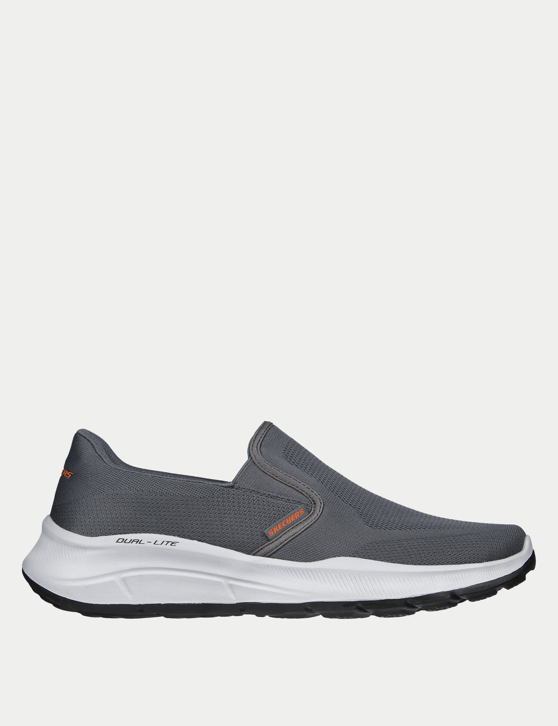 Skechers Men's Equalizer 5.0 Grand Legacy Extra Wide Fit Trainers - 8 - Charcoal, Charcoal,Navy