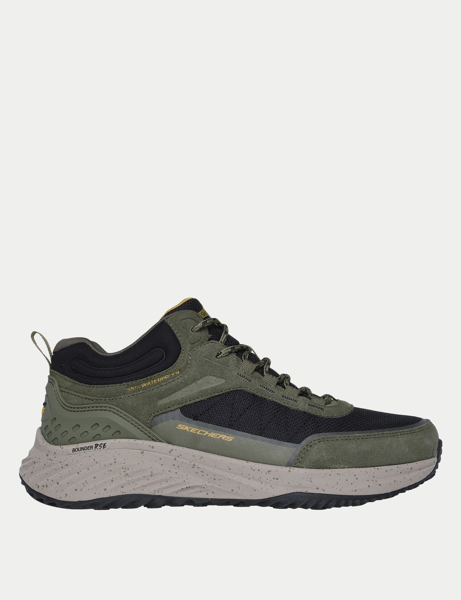 Skechers Men's Bounder RSE Trainers - 9 - Olive, Olive