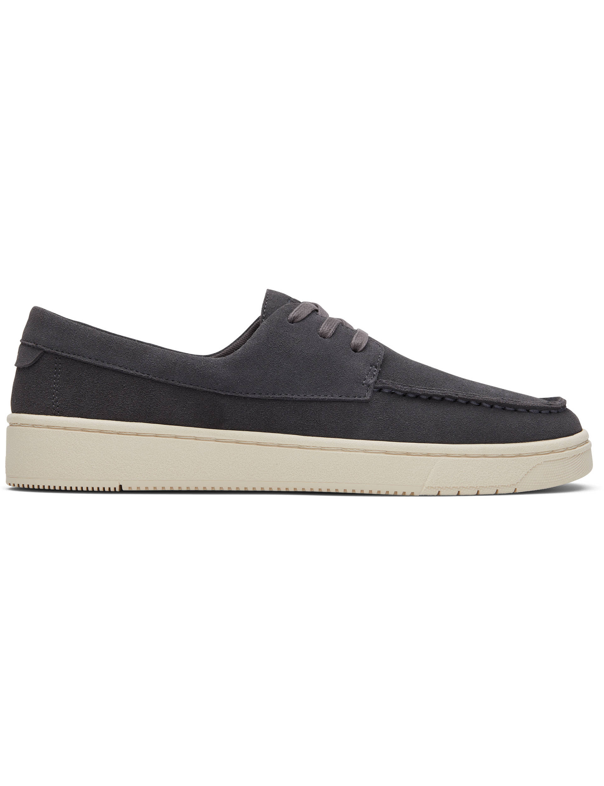 Toms Men's Suede Lace Up Boat Shoes
