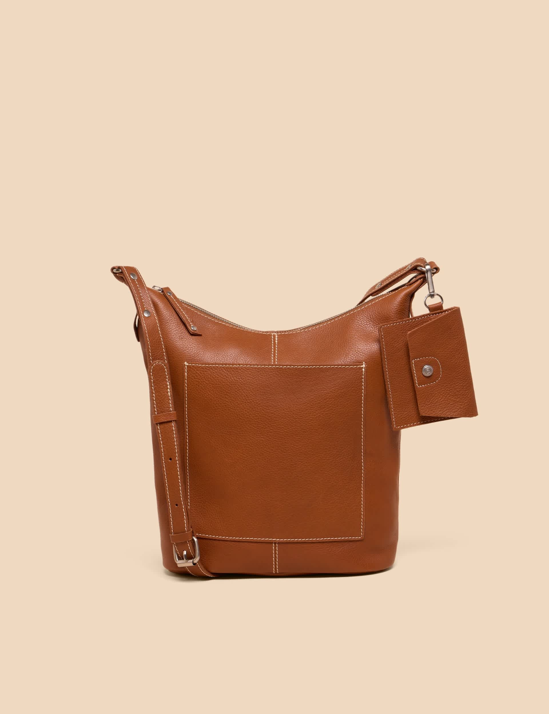 White Stuff Women's Leather Cross Body Bag