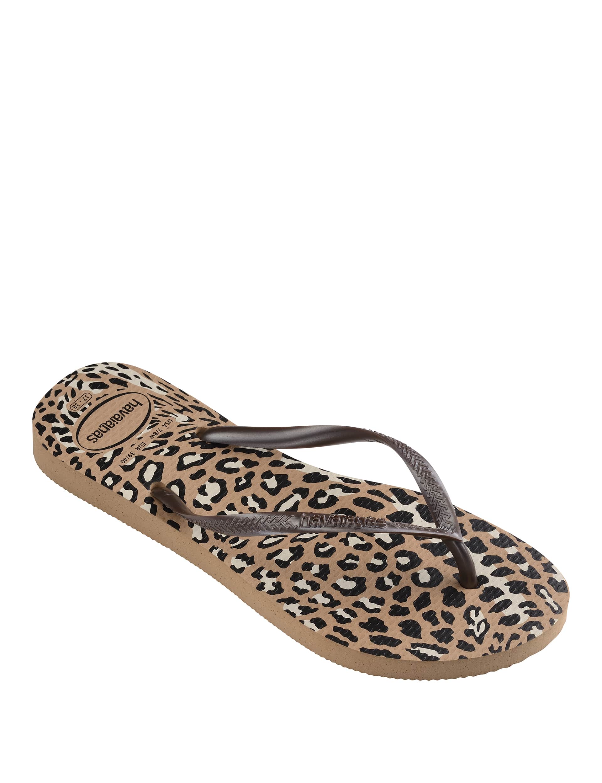 Havaianas Women's Animal Print Flip Flops