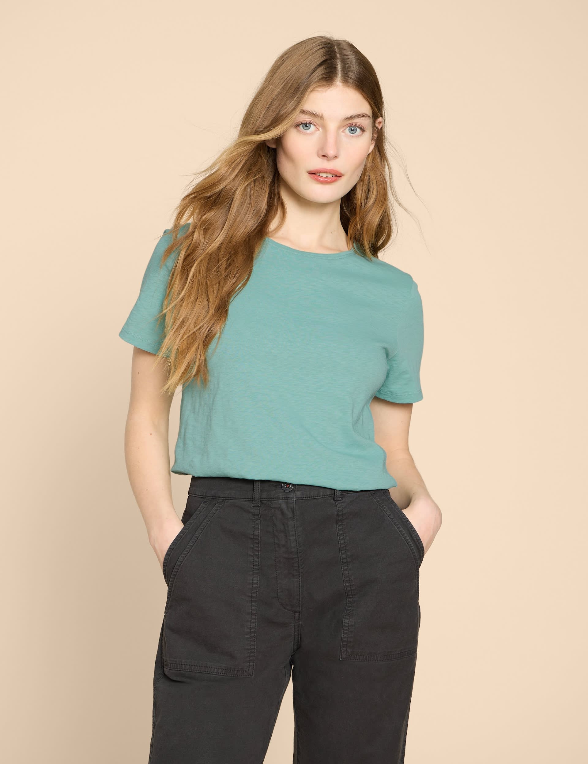 White Stuff Women's Pure Cotton T-Shirt