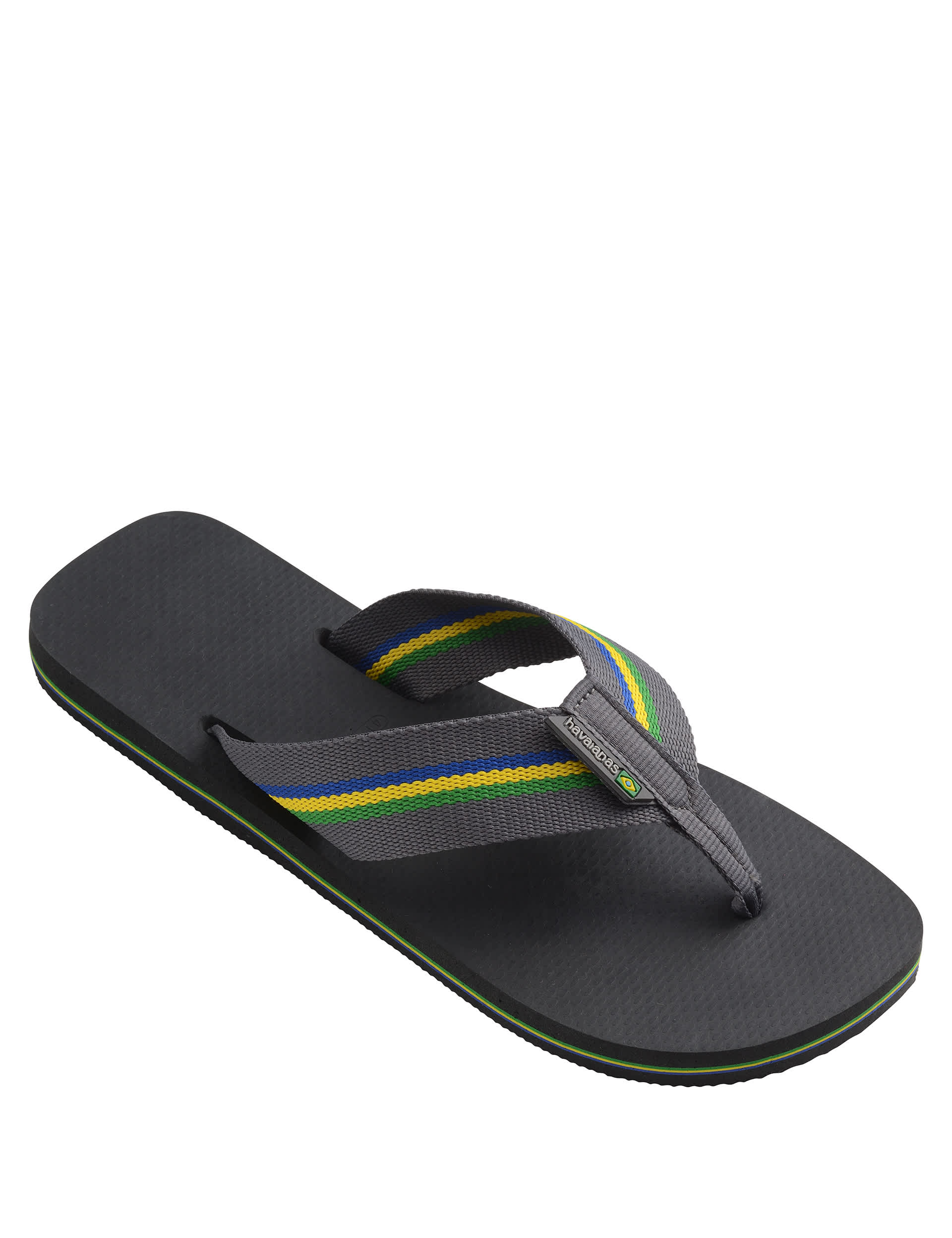 Havaianas Men's Rubber Flip Flops - 41/42 - Grey, Grey