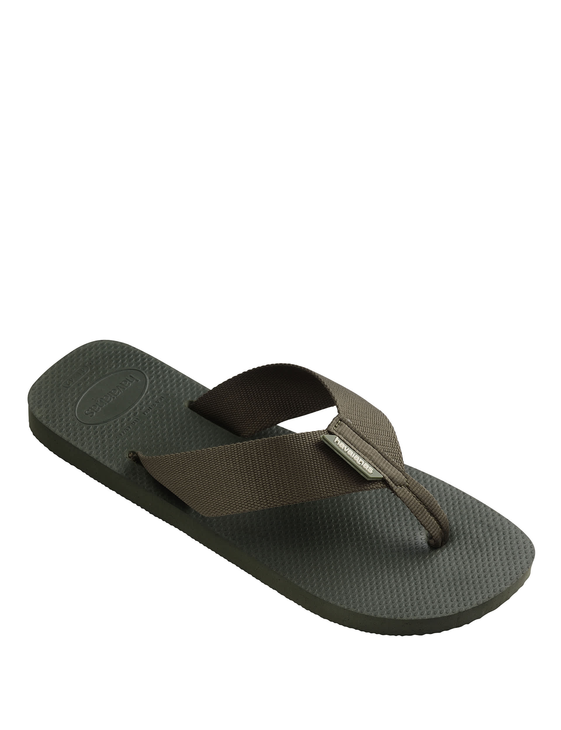 Havaianas Men's Flip Flops - 39/40 - Olive, Navy,Olive