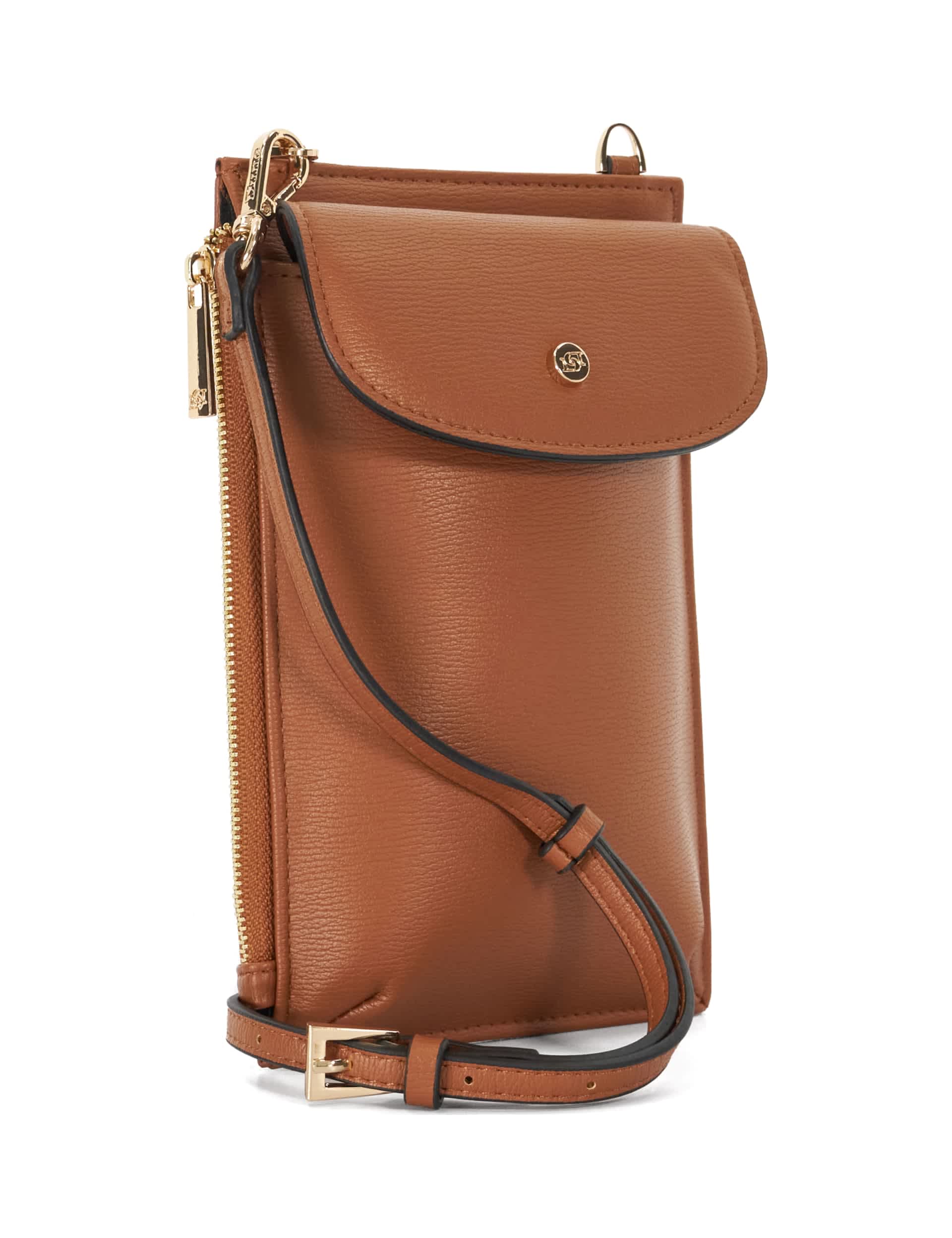 Dune London Women's Faux Leather Multi Purpose Phone Bag - Tan, Tan