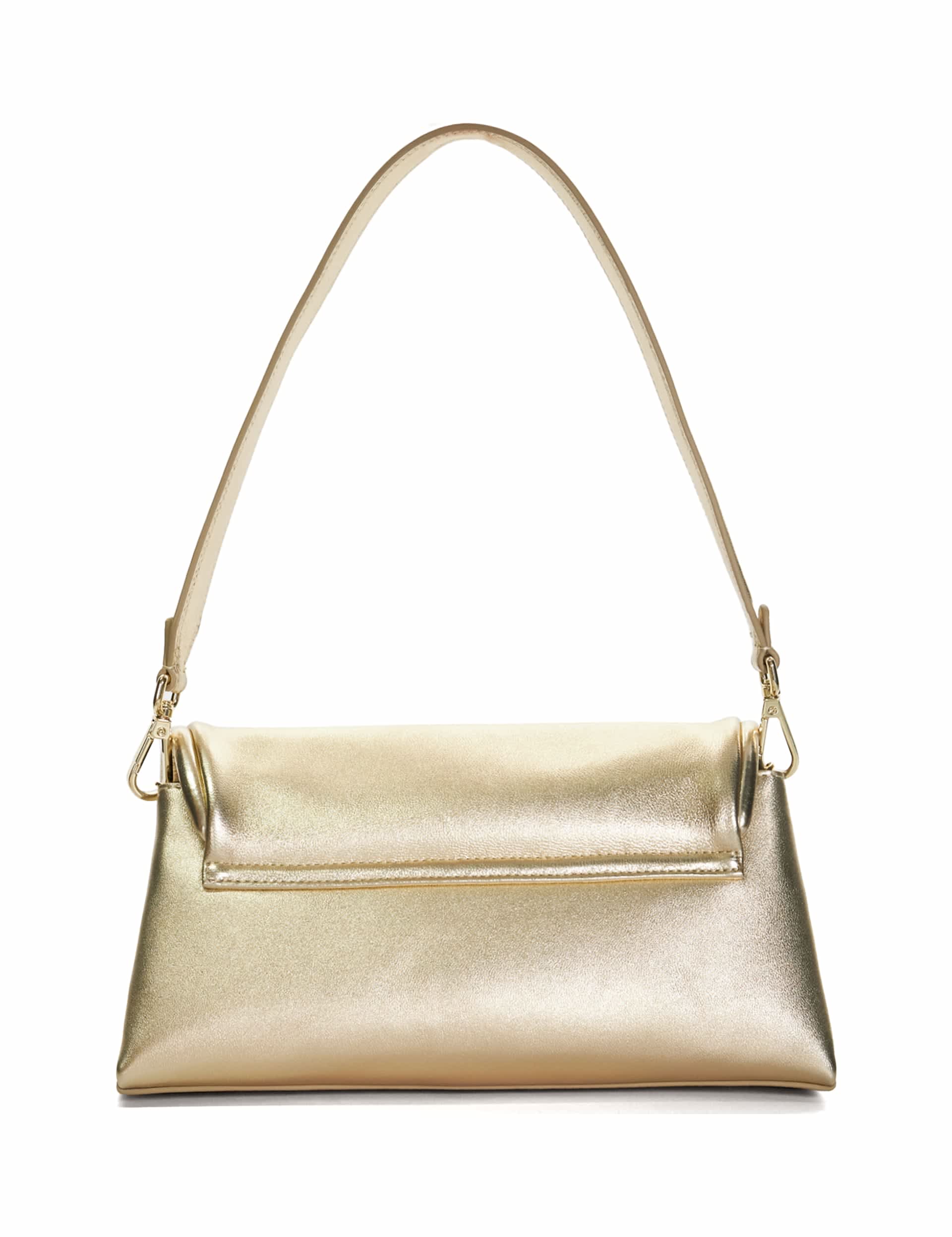 Dune London Women's Premium Leather Shoulder Bag - Gold, Gold