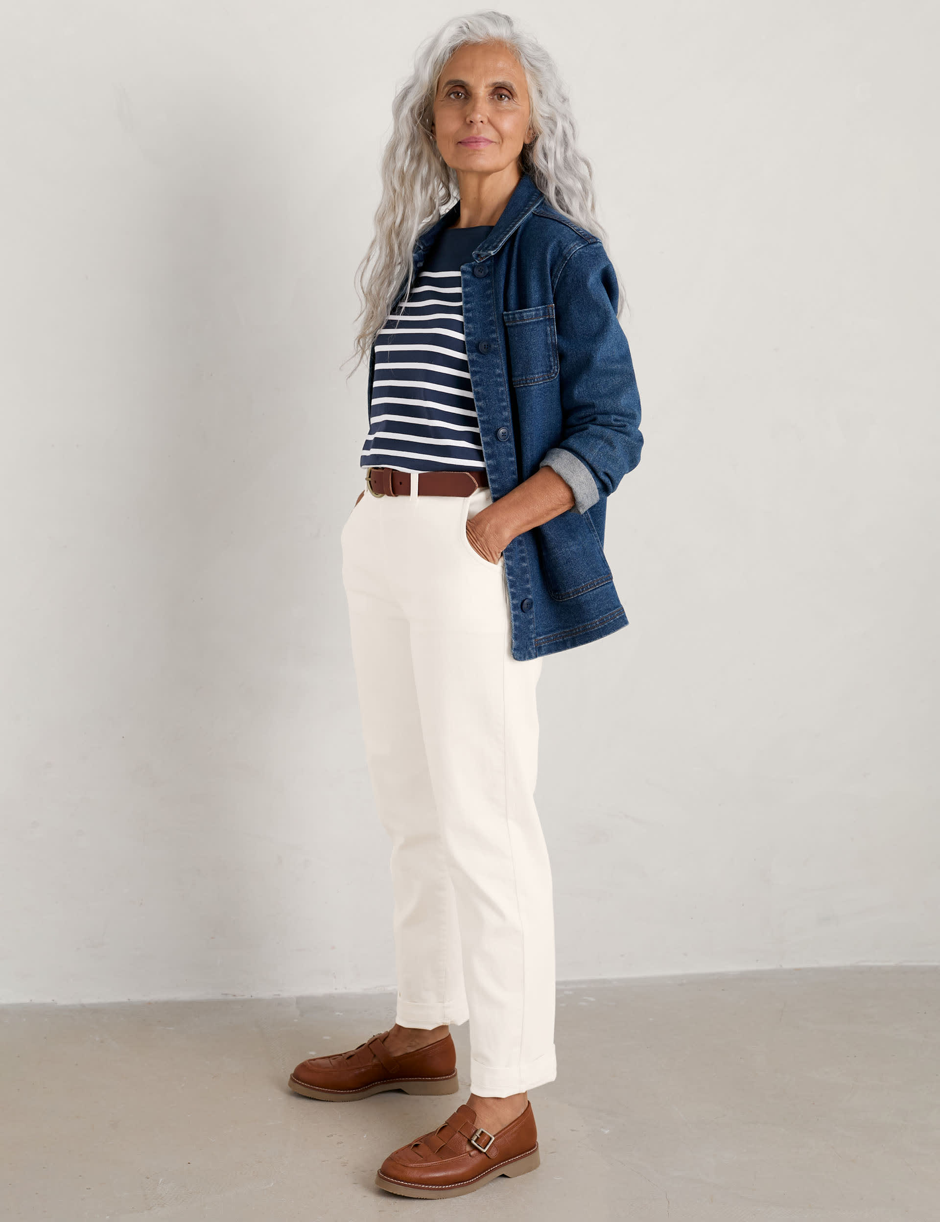 Seasalt Cornwall Women's Cotton Striped Top