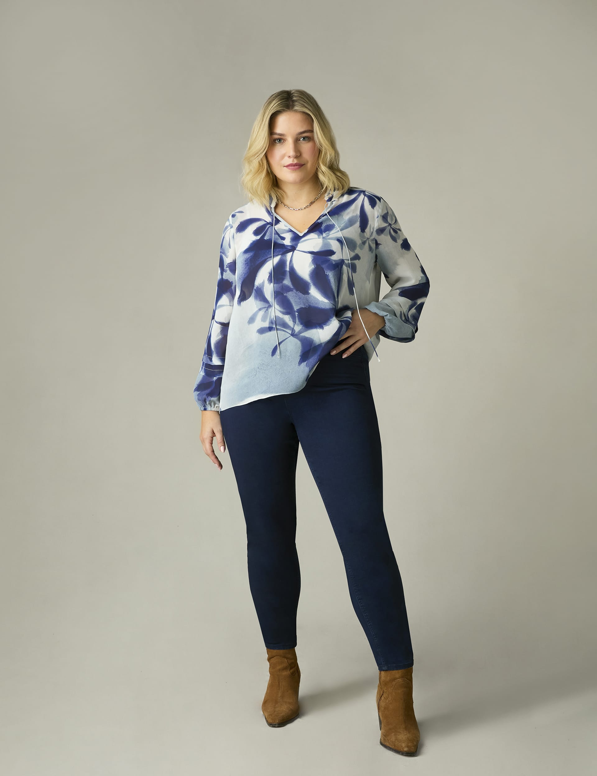 Live Unlimited London Women's Denim Jeggings