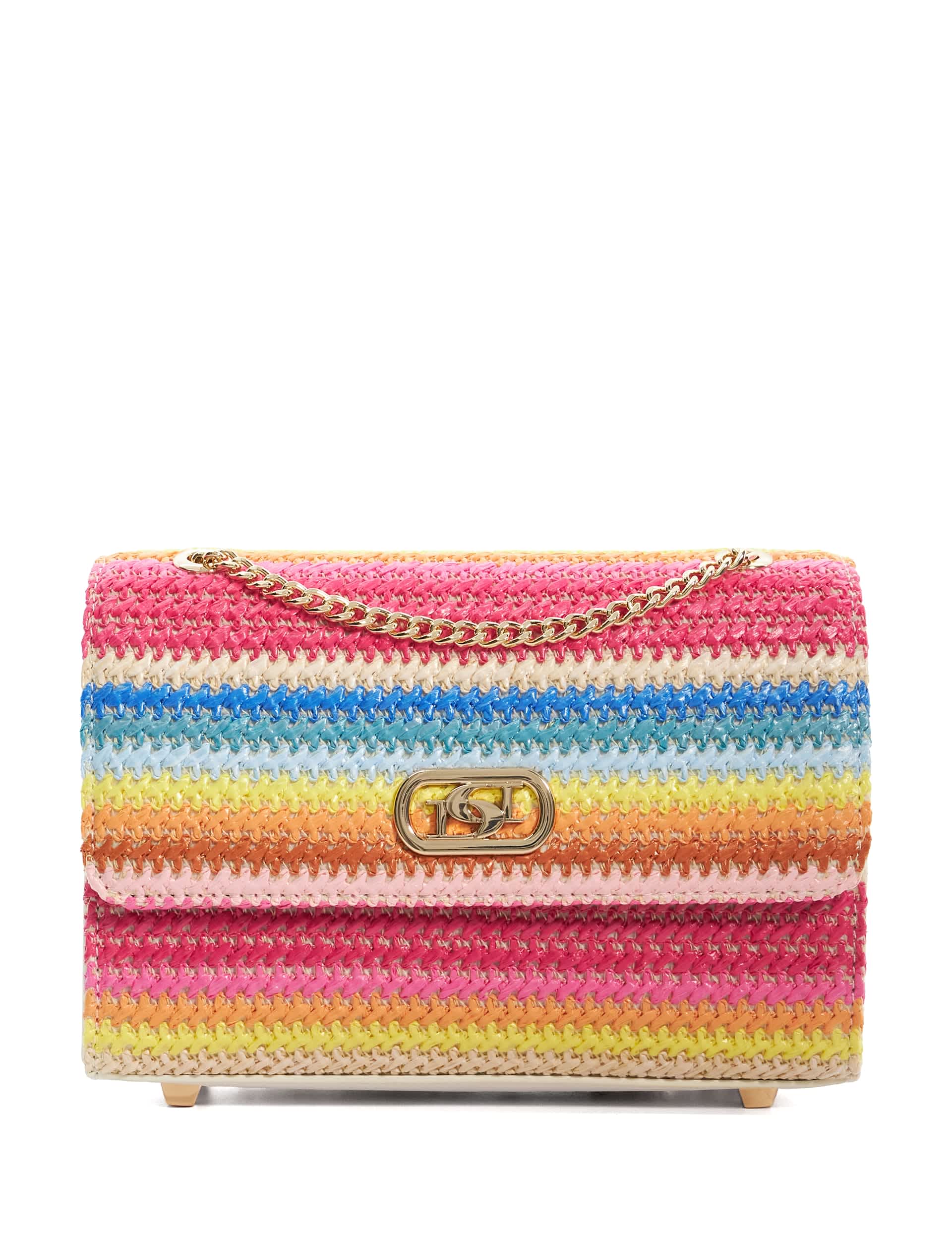 Dune London Women's Striped Mini Shoulder Bag - Multi, Multi