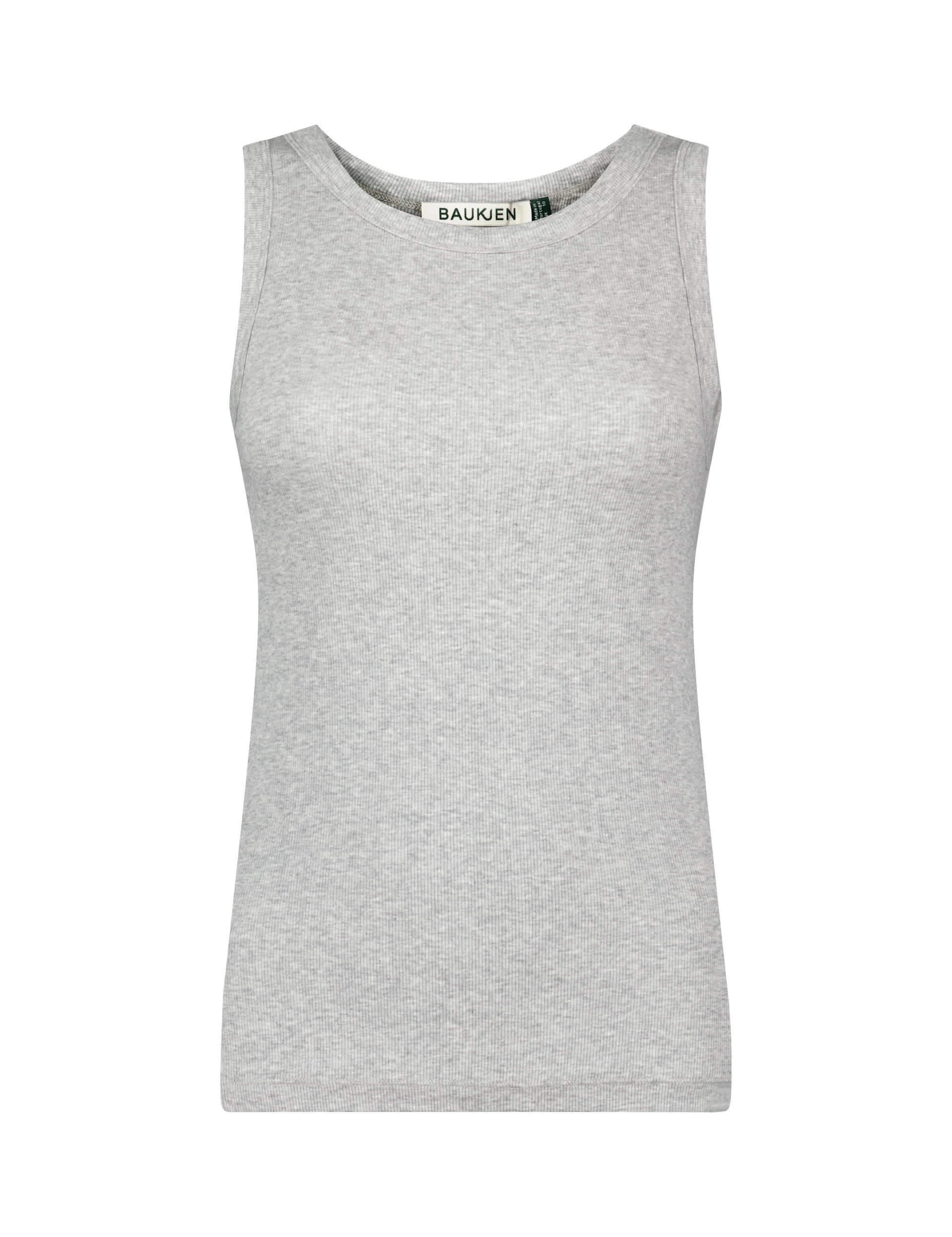 Baukjen Women's Lyocell Rich Fitted Vest - 12 - Grey Marl, Grey Marl