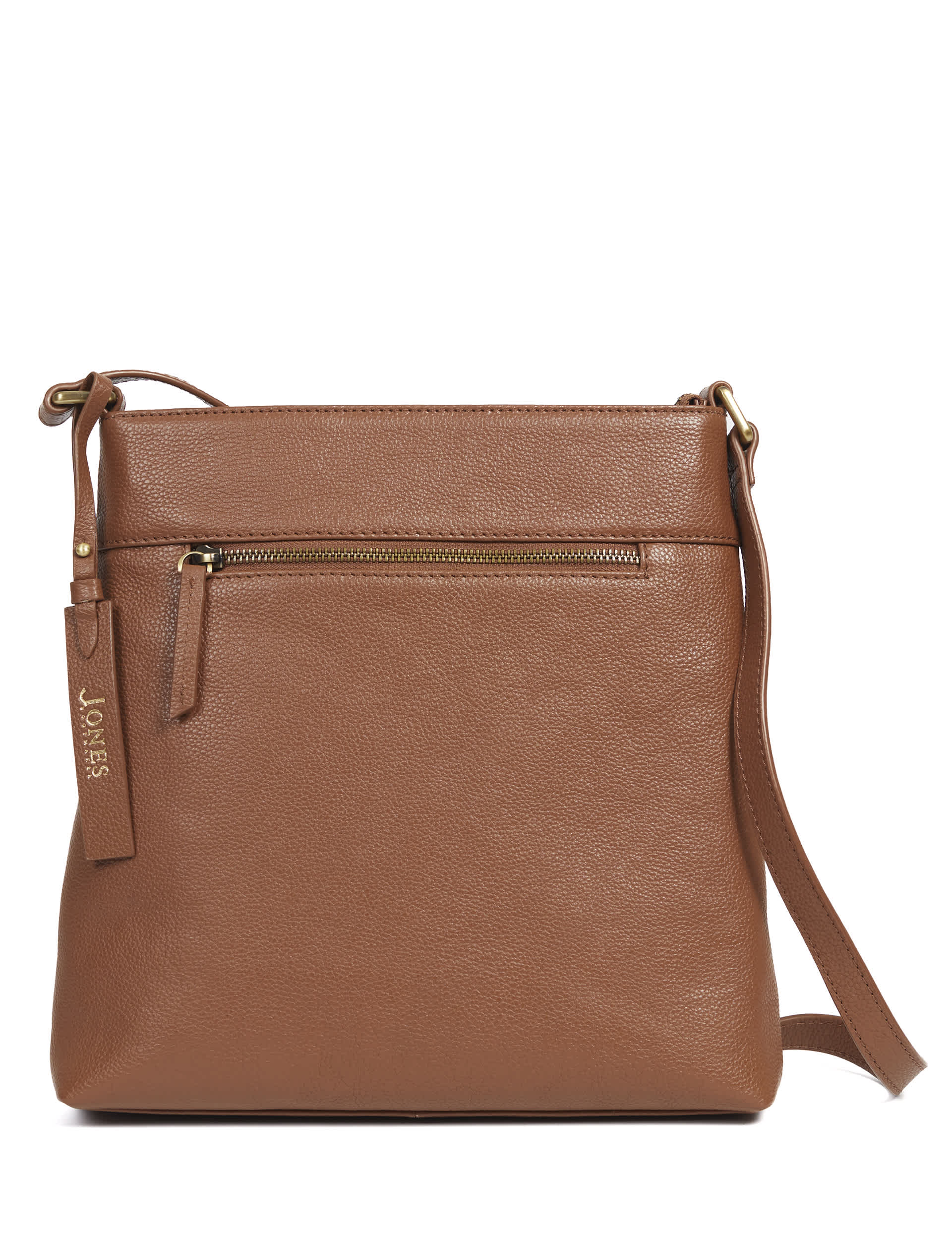 Jones Bootmaker Women's Pure Leather Shoulder Bag - Tan, Black,Tan