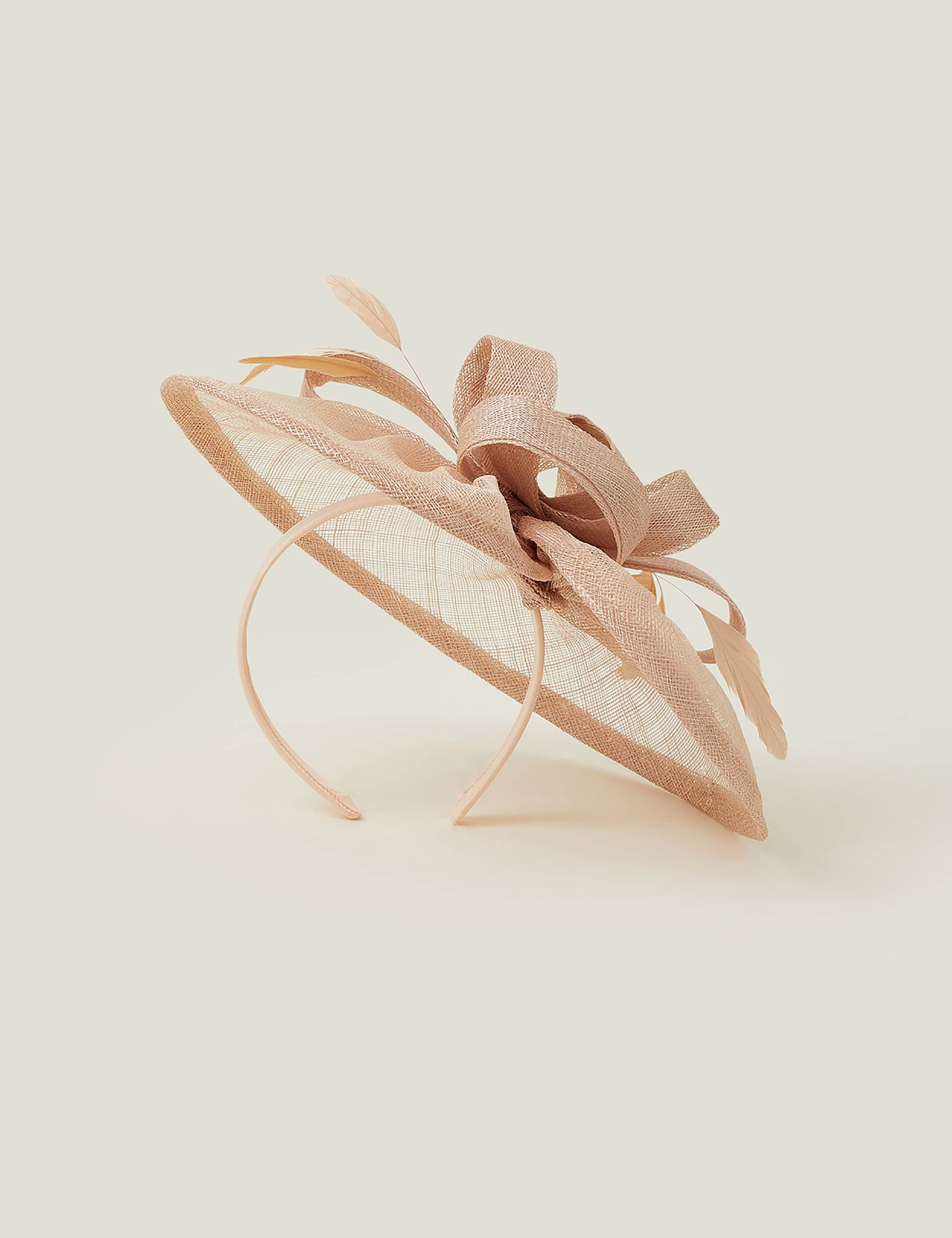 Accessorize Women's Bow Fascinator - Light Pink, Light Pink