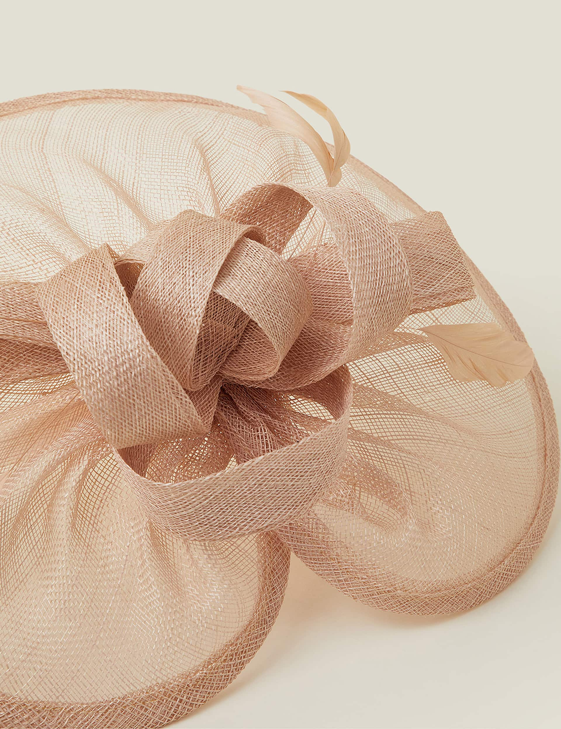 Accessorize Women's Bow Fascinator - Light Pink, Light Pink