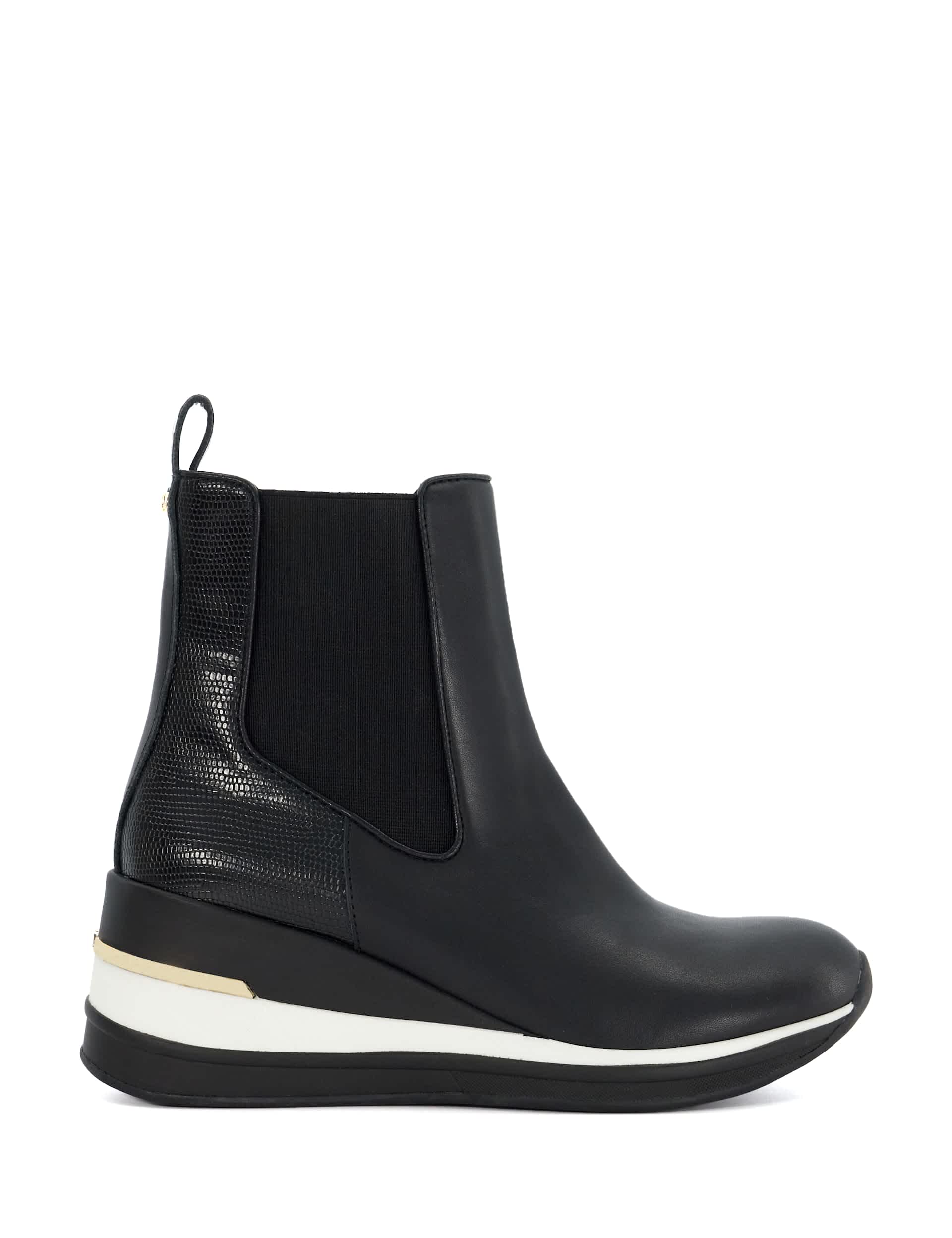 Dune London Women's Leather Slip On Trainers