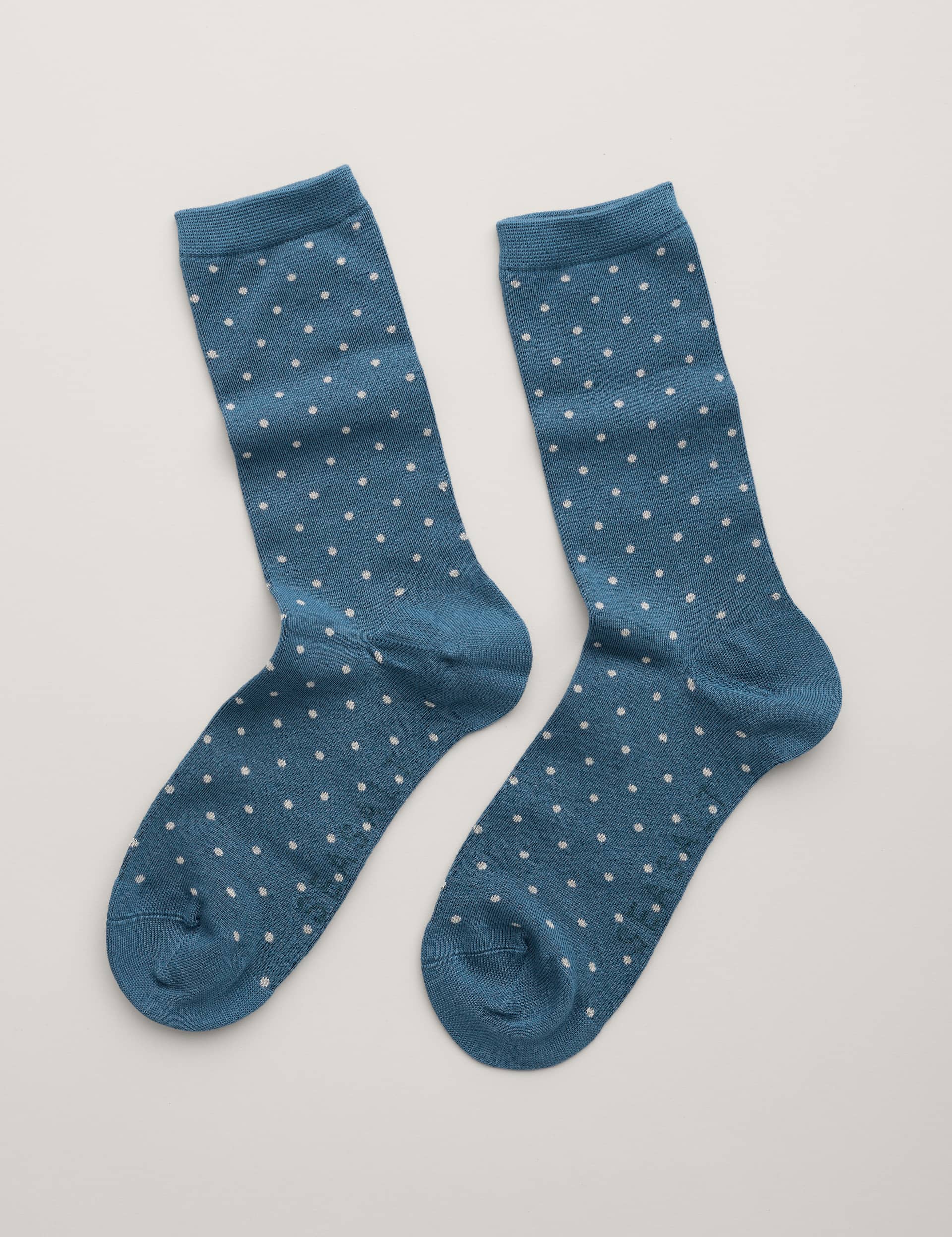 Seasalt Cornwall Women's Patterned Ankle Socks - Blue Mix, Blue Mix