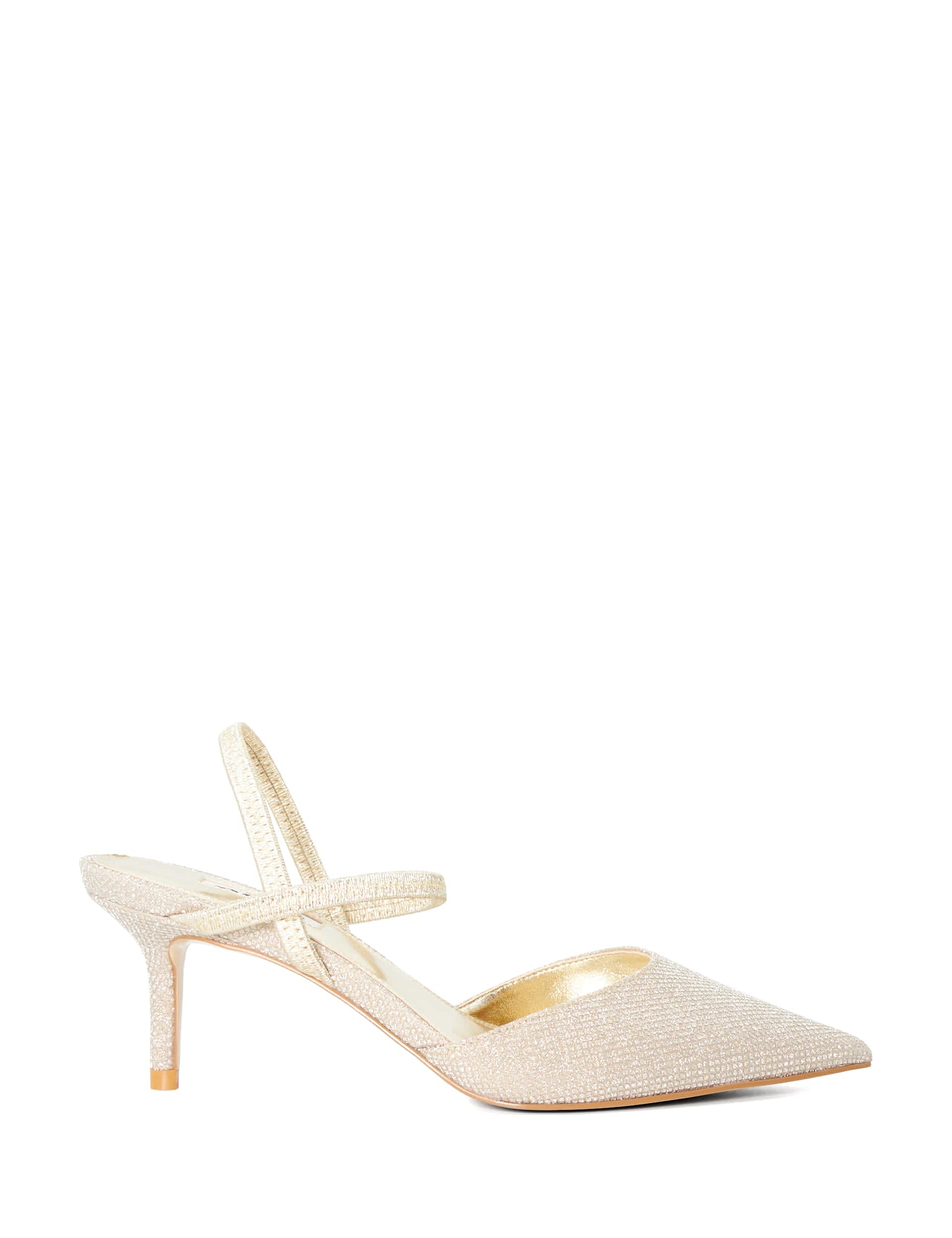 Dune London Women's Wide Fit Suede Stiletto Heel Court Shoes